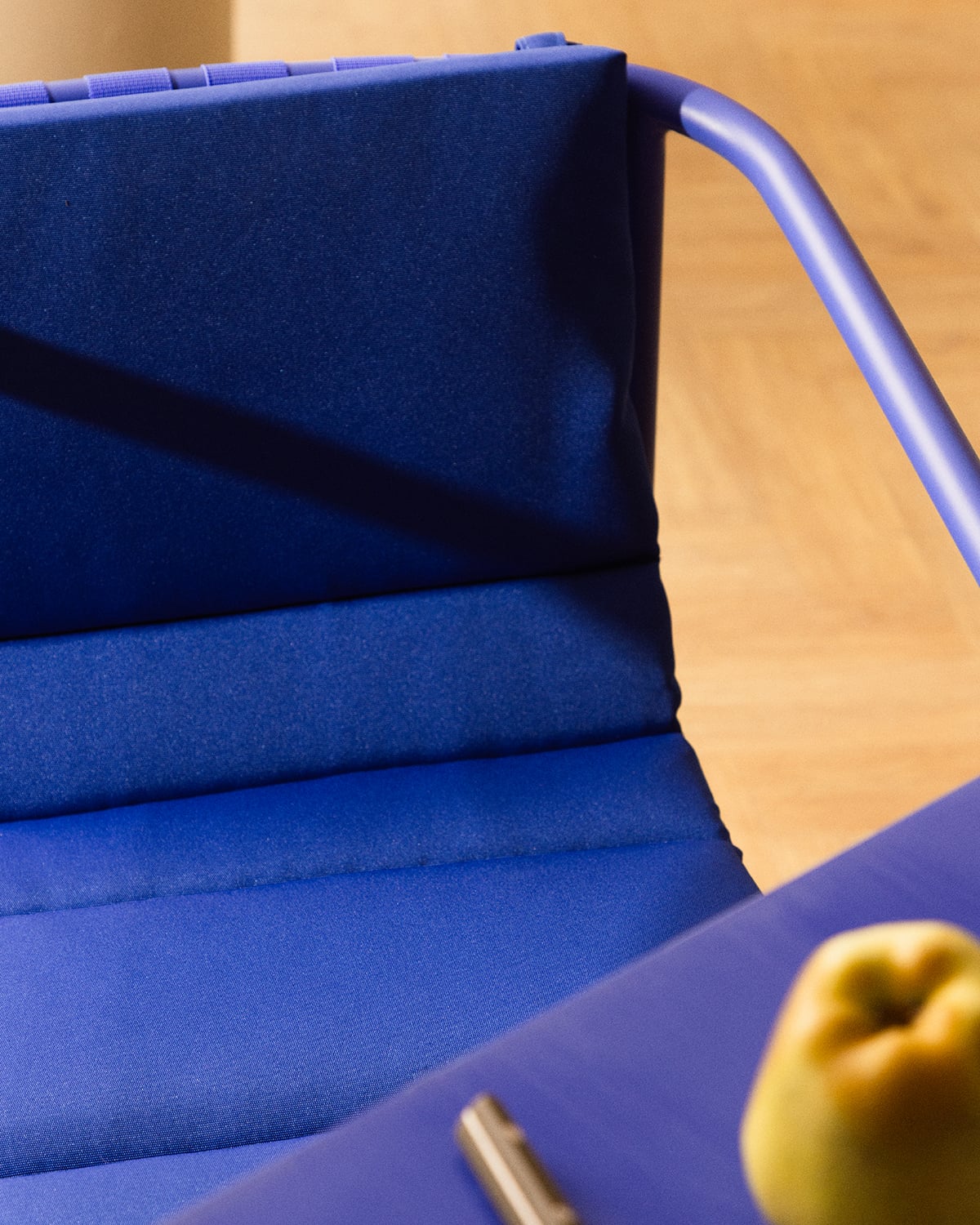 Chaise de Salle à Manger en Aluminium et Tissu Vinke, image de la gelerie 3