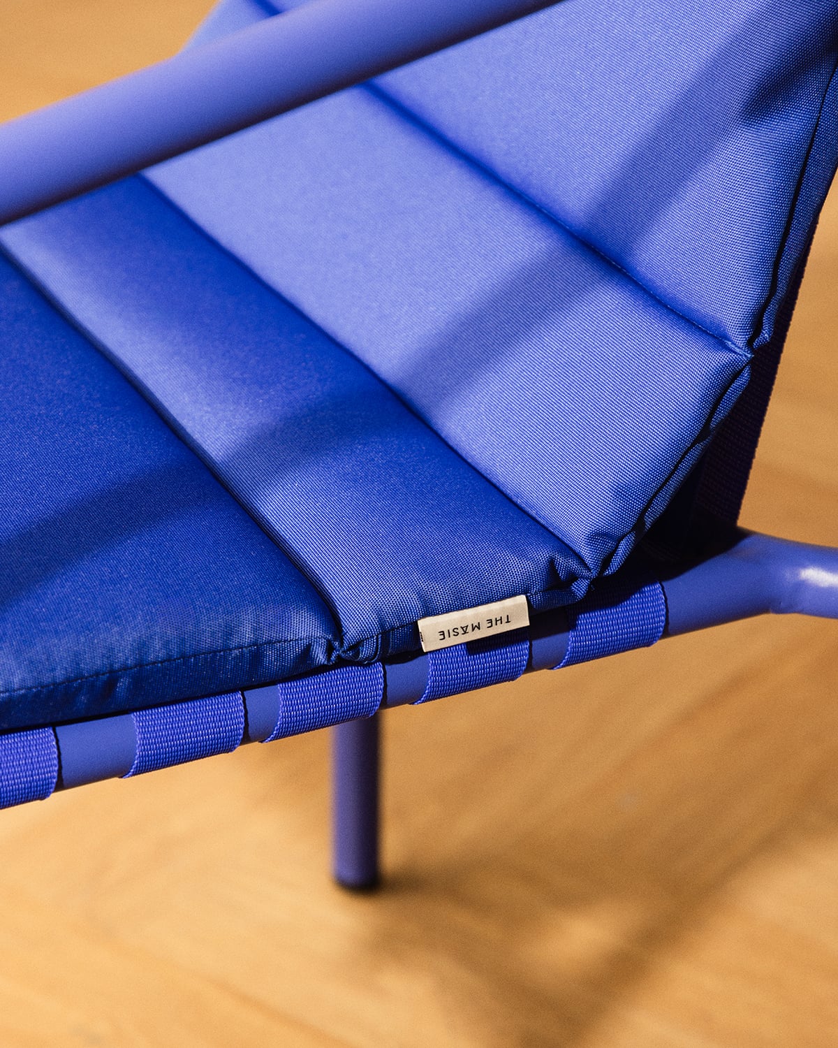 Pack 4 Chaises de Salle à Manger en Aluminium et Tissu Vinke, image de la gelerie 6