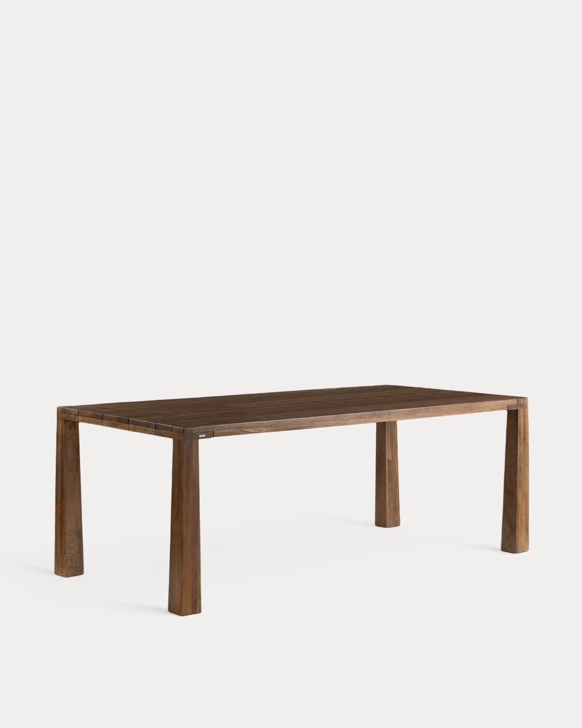 Ensemble Table Rectangulaire (200x100 cm) Brody et 8 Fauteuils en Bois Tanon pour Extérieur, image de la gelerie 2