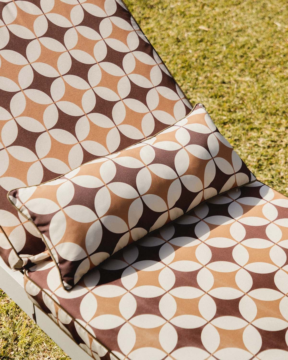 Coussin d'Extérieur Rectangulaire en Tissu (65x25 cm) Edimbra, image de la gelerie 2