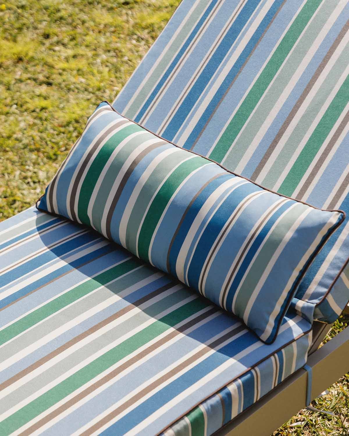 Coussin d'Extérieur Rectangulaire en Tissu (65x25 cm) Edimbra, image de la gelerie 2
