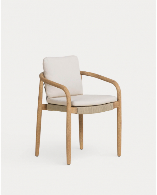 Pack 2 Chaises de Salle à Manger en Bois d'Acacia Loli