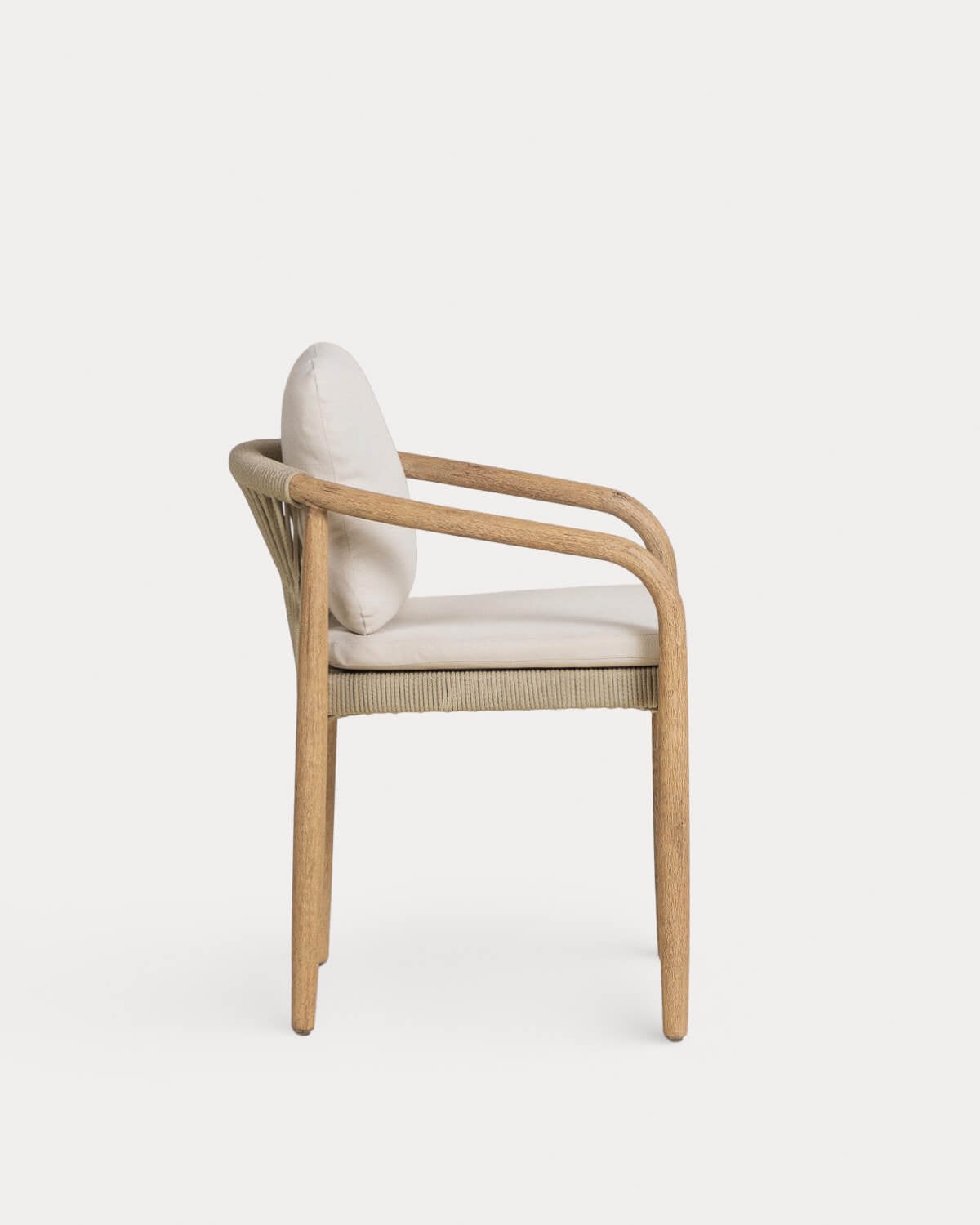 Chaise d'Extérieur en Bois d'Acacia Loli avec Coussin, image de la gelerie 4