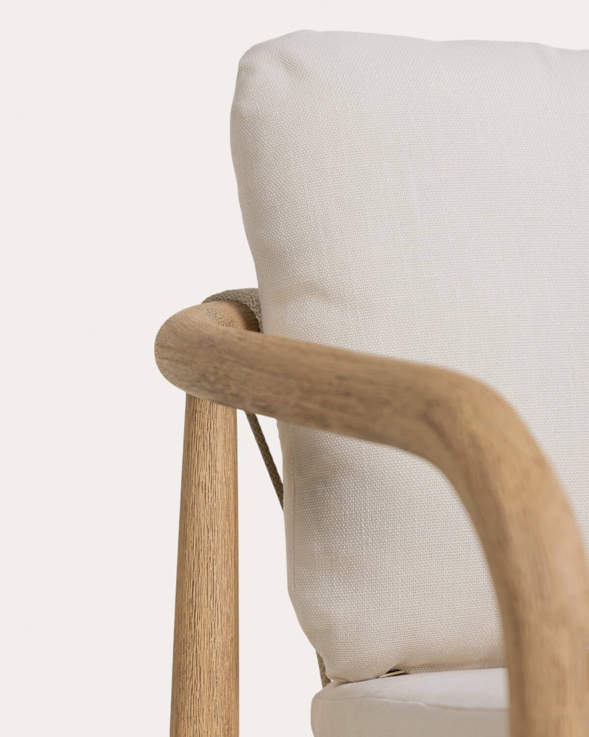 Chaise d'Extérieur en Bois d'Acacia Loli avec Coussin, image de la gelerie 7