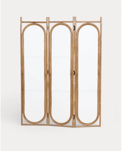 Paravent de Ratán Naturelle Narella