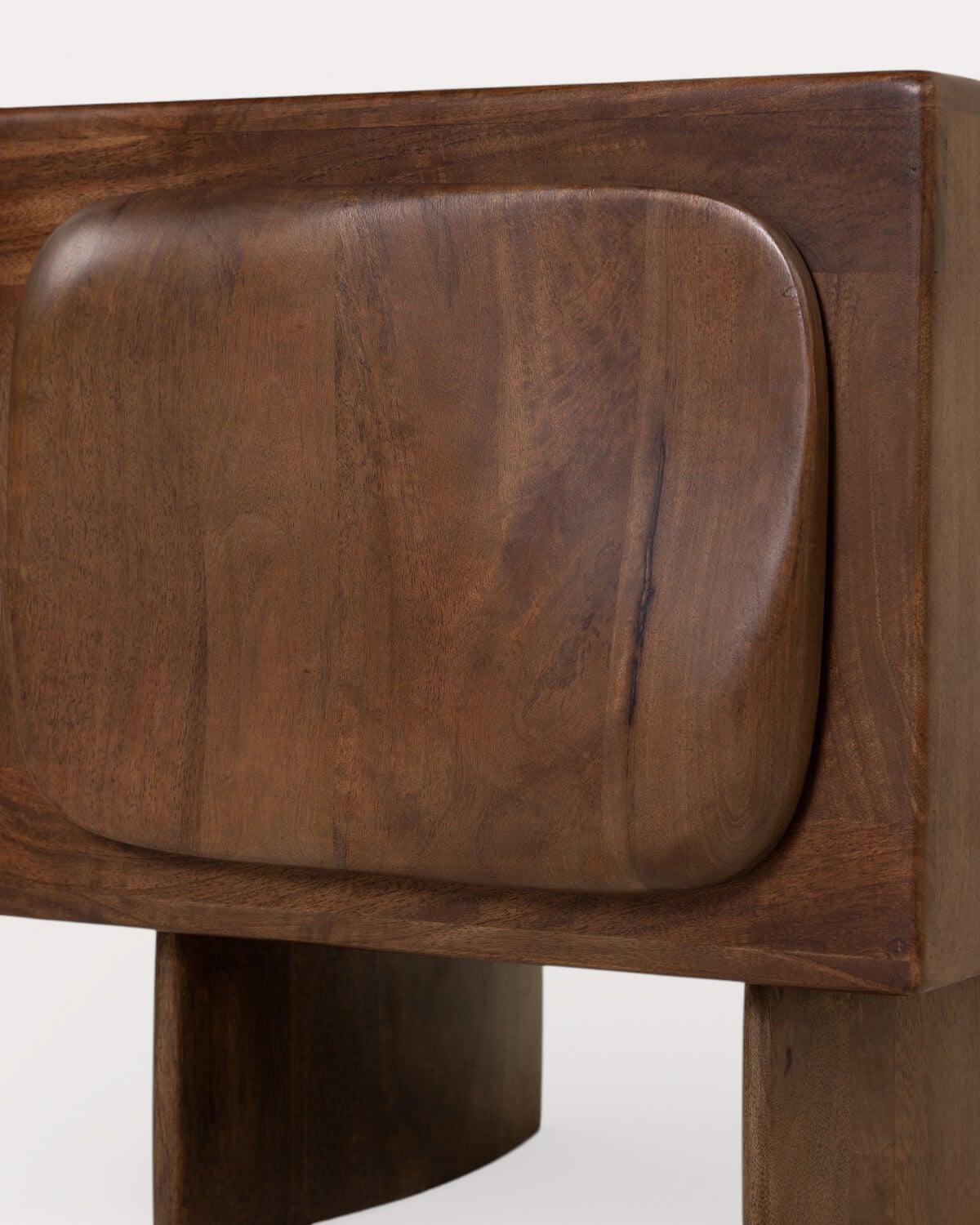 Pack 2 Tables de Chevet en Bois de Manguier avec Rangement (45x41 cm) Orlean, image de la gelerie 5