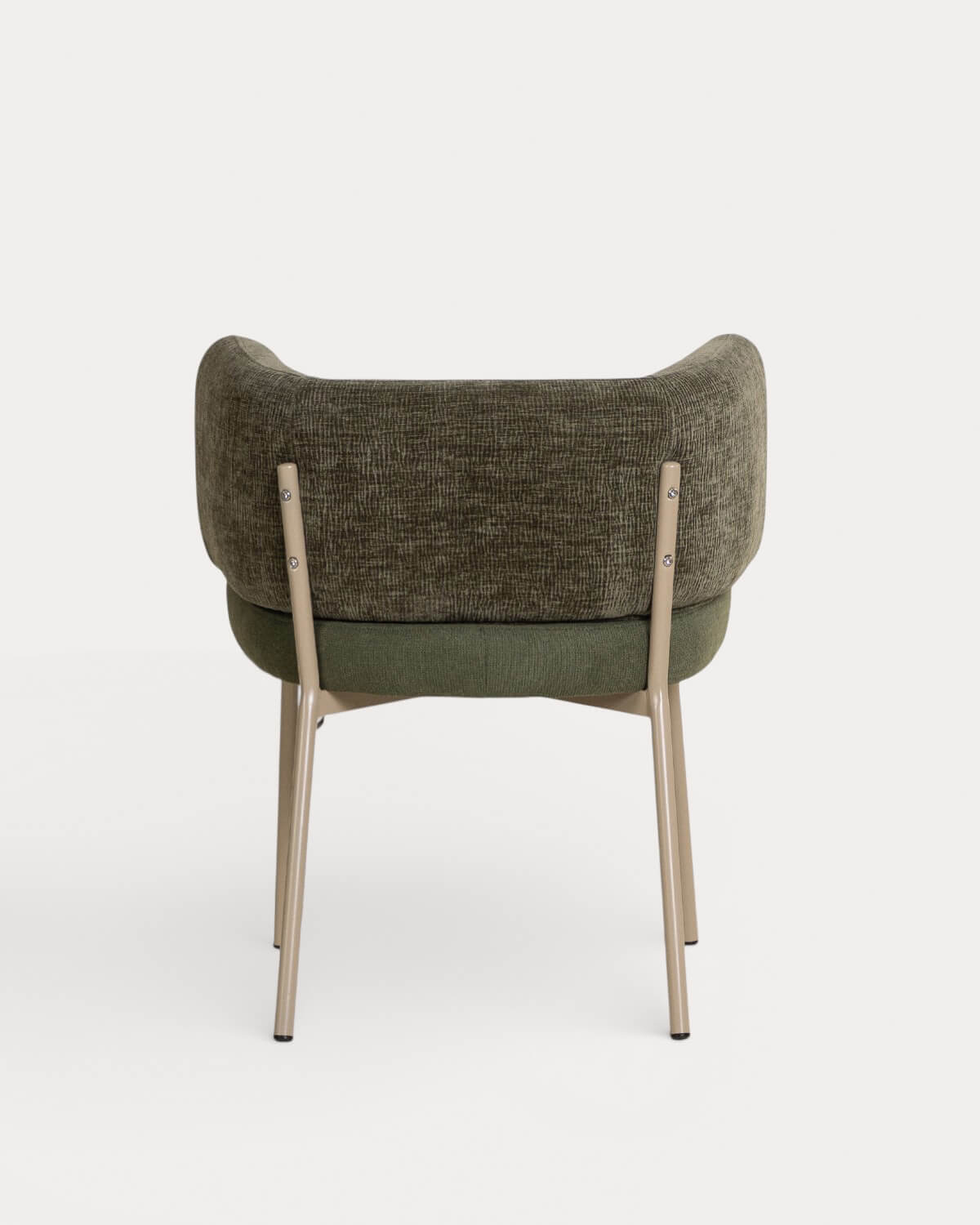 Pack 2 Chaises de Salle à Manger en Tissu et Métal Hades Soft, image de la gelerie 5