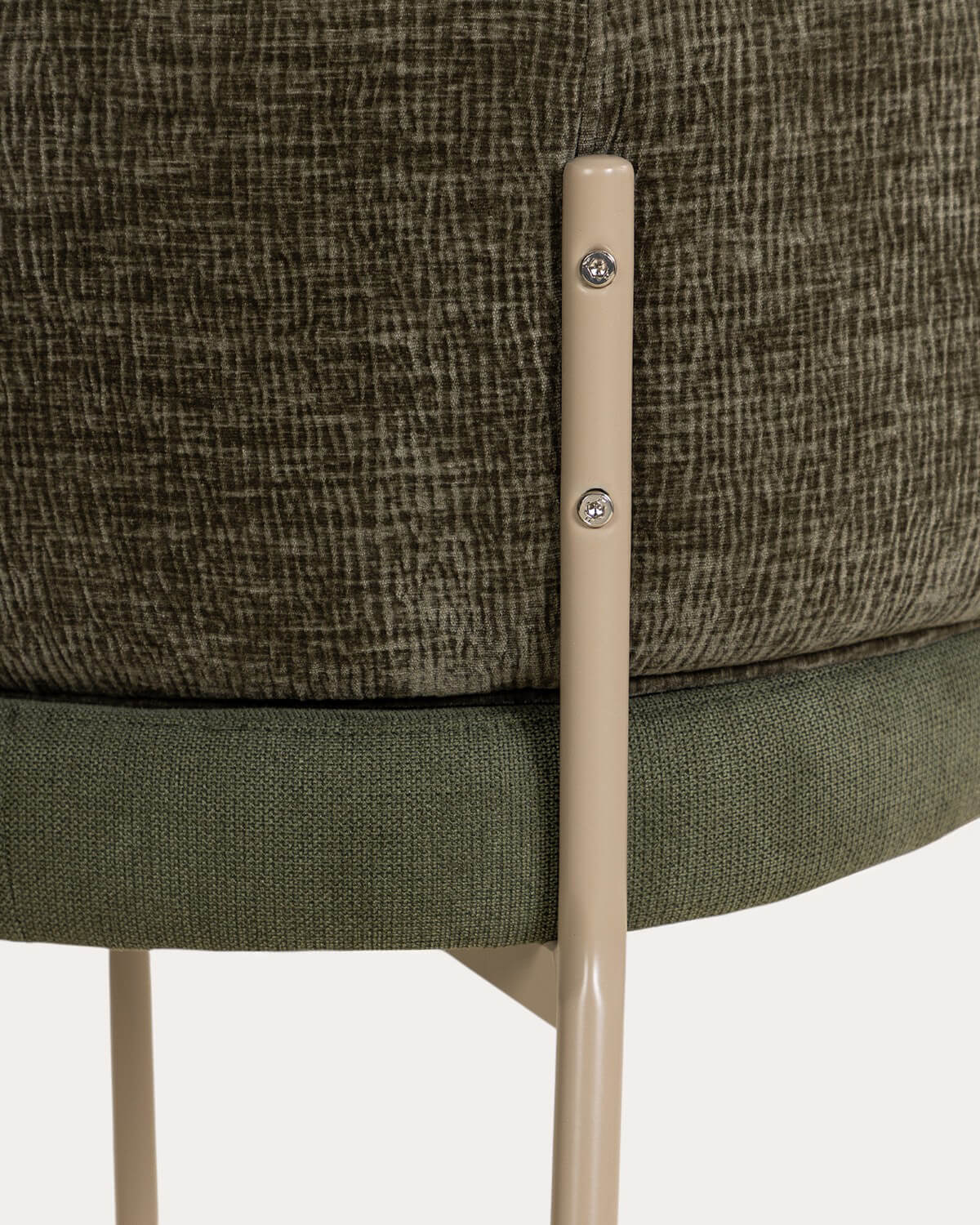 Pack 2 Chaises de Salle à Manger en Tissu et Métal Hades Soft, image de la gelerie 7