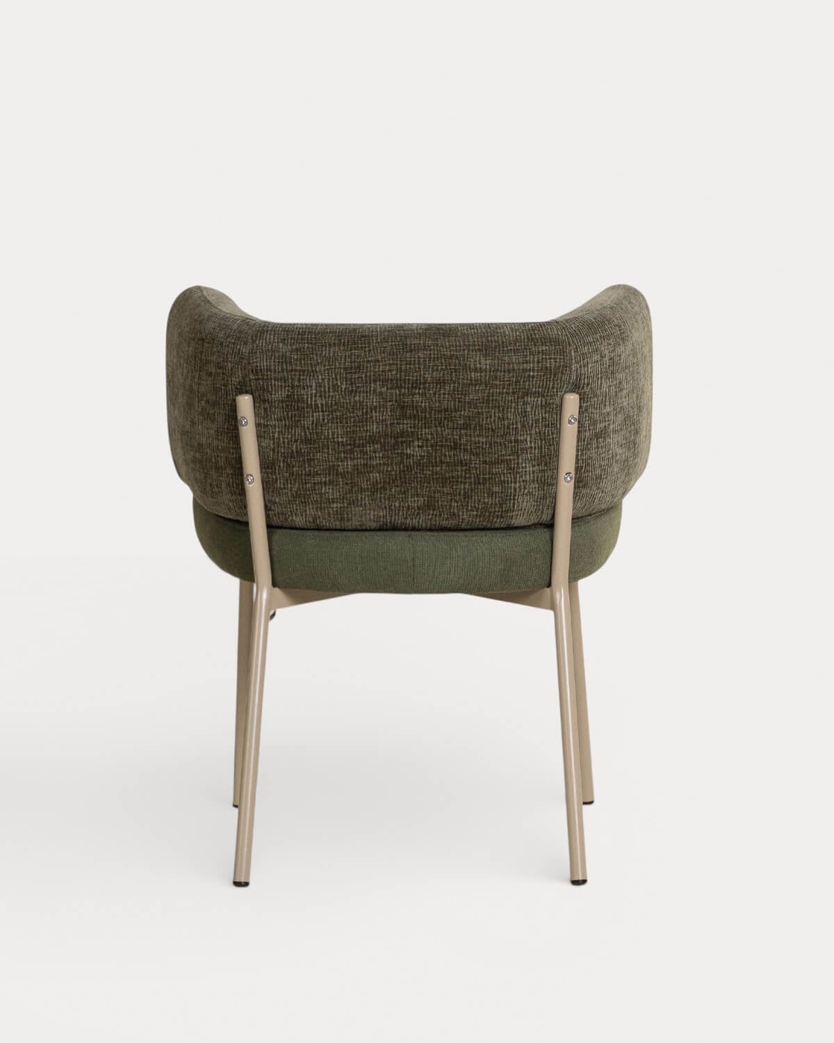 Pack 4 Chaises de Salle à Manger en Tissu et Métal Hades Soft, image de la gelerie 5