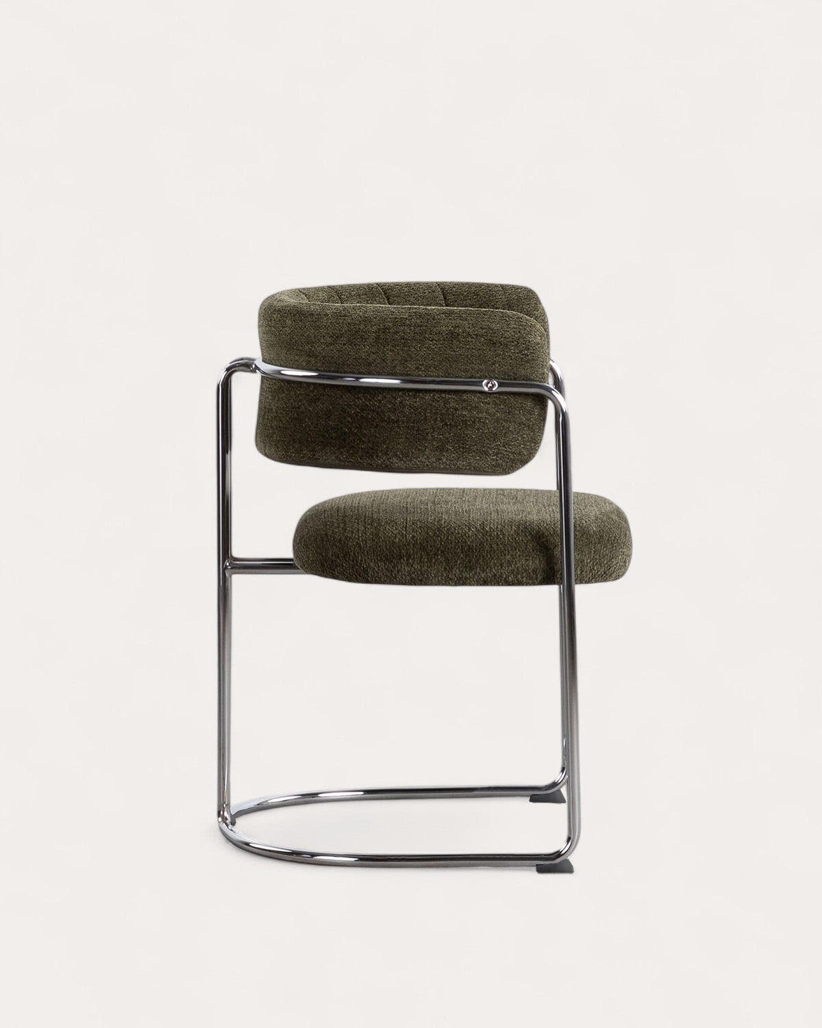 Pack 4 Chaises de Salle à Manger en Tissu et Métal Petra , image de la gelerie 4