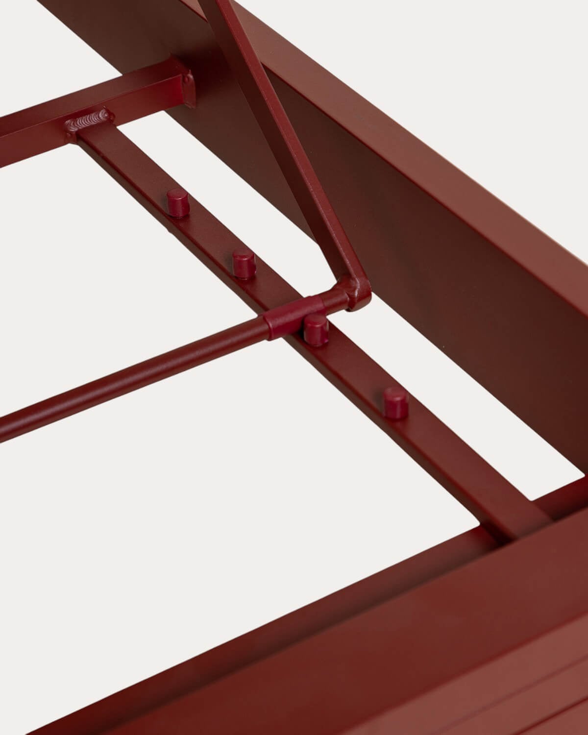 Pack 2 Chaises Longues Inclinables en Aluminium avec Coussin Rayé New Kreta, image de la gelerie 9