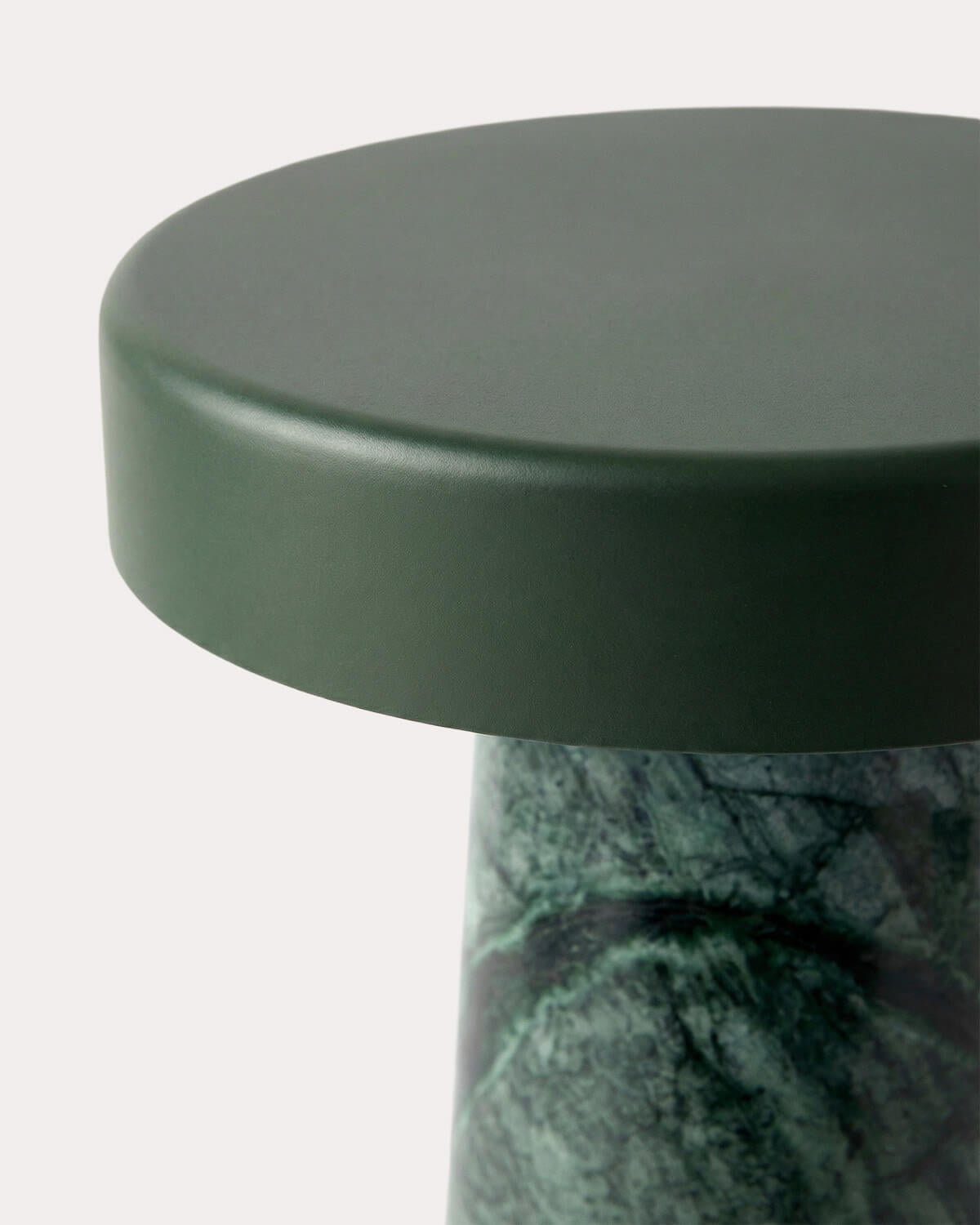 Lampe de Table d'Extérieur sans Fil à LED en Marbre et Métal Mysha, image de la gelerie 6