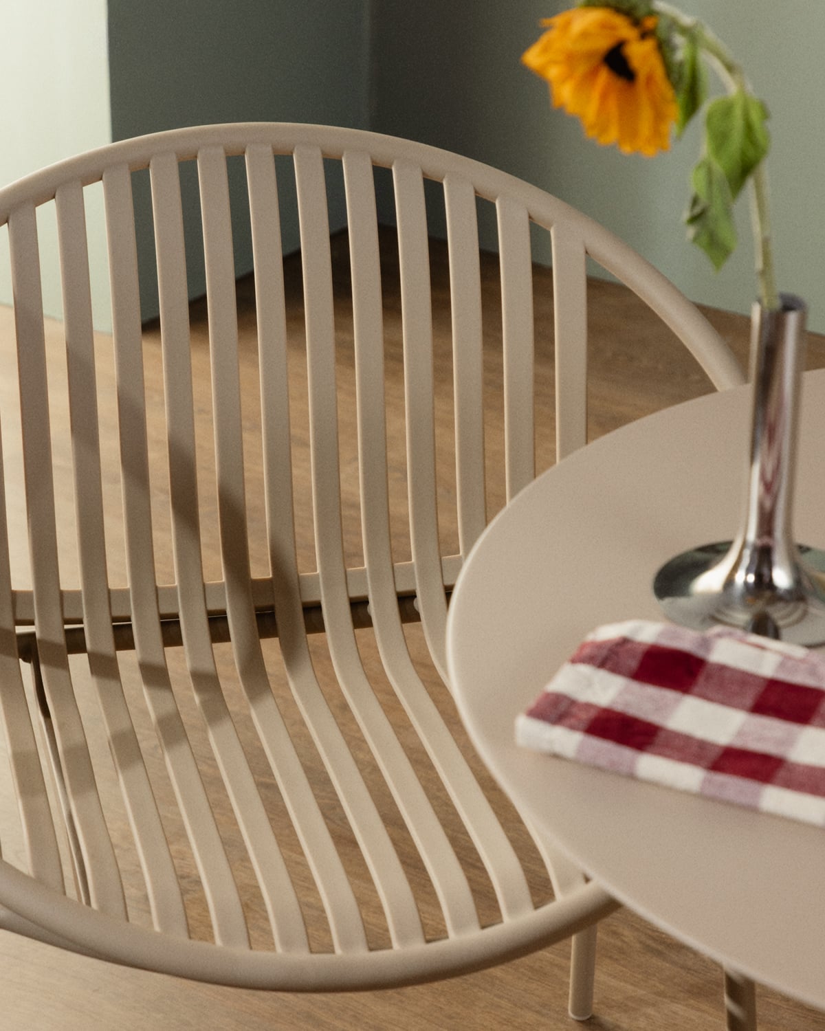 Pack 2 Chaises de Salle à Manger en Polypropylène et Métal Anier, image de la gelerie 3