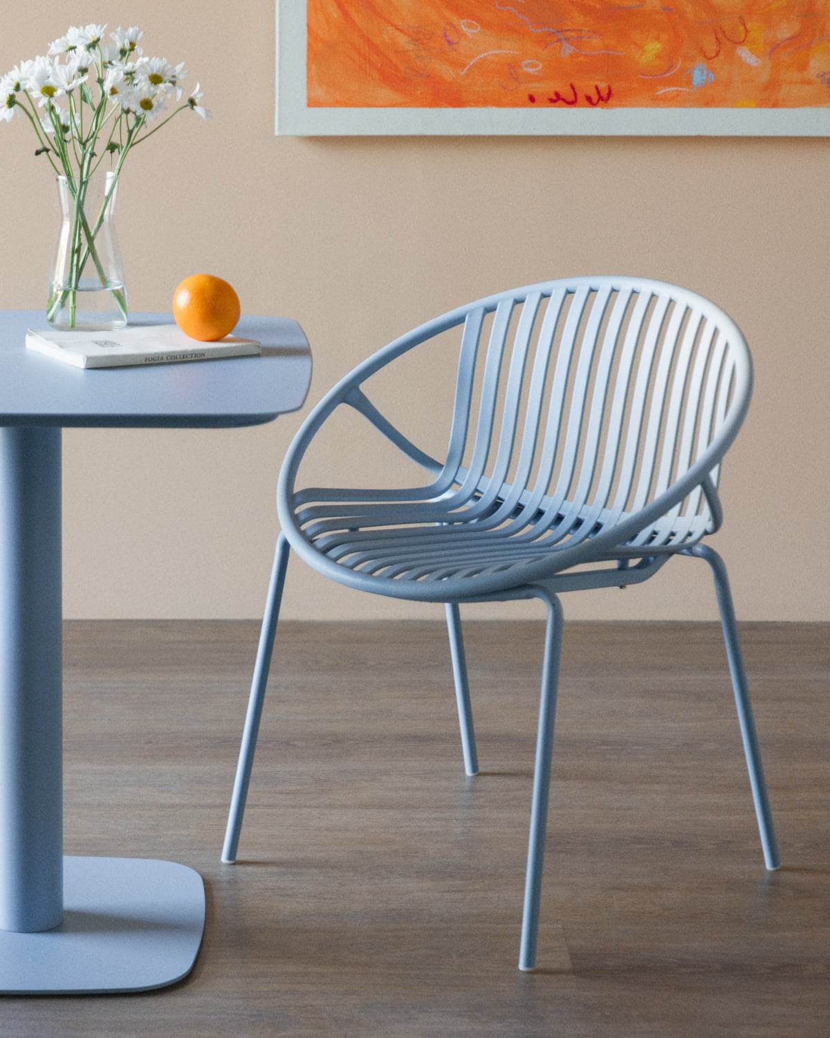 Chaise de Salle à Manger en Polypropylène et Métal Anier, image de la gelerie 2