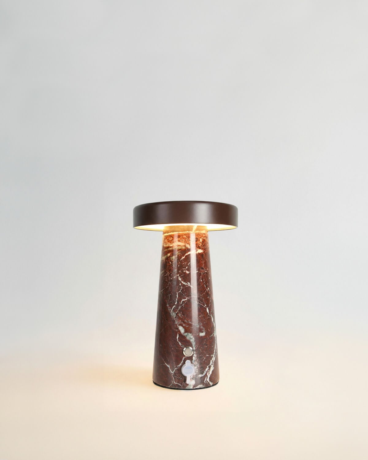 Lampe de Table LED sans Fil en Marbre et Métal Mysha, image de la gelerie 3