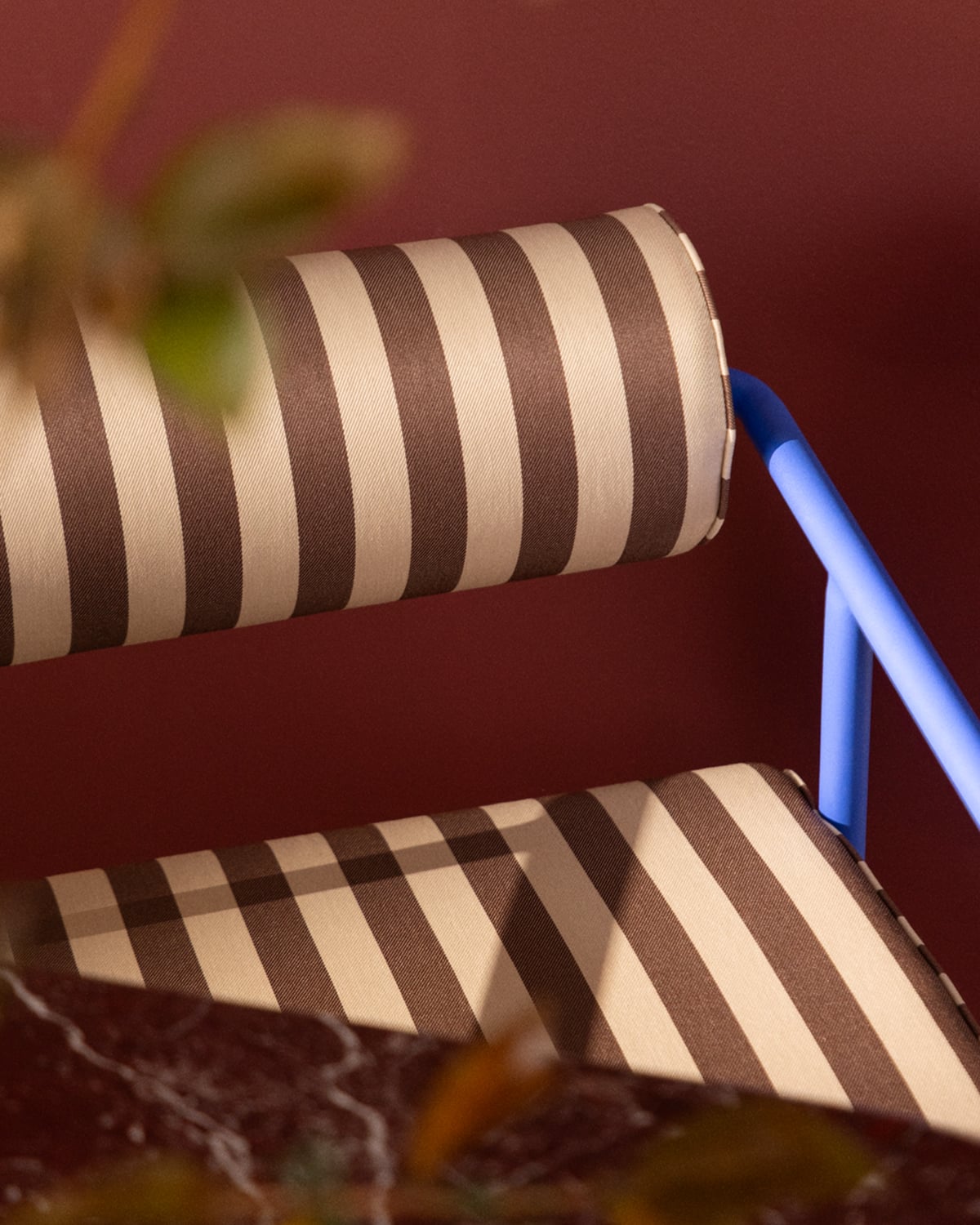 Pack 4 Chaises de Salle à Manger en Métal et Tissu Mitha, image de la gelerie 3