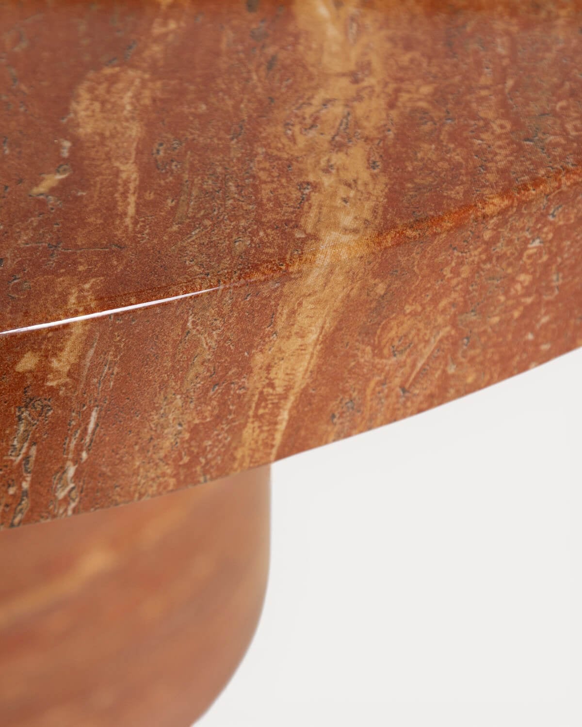 Table de Salle à Manger Ronde en Béton (Ø120 cm) Mathis, image de la gelerie 3