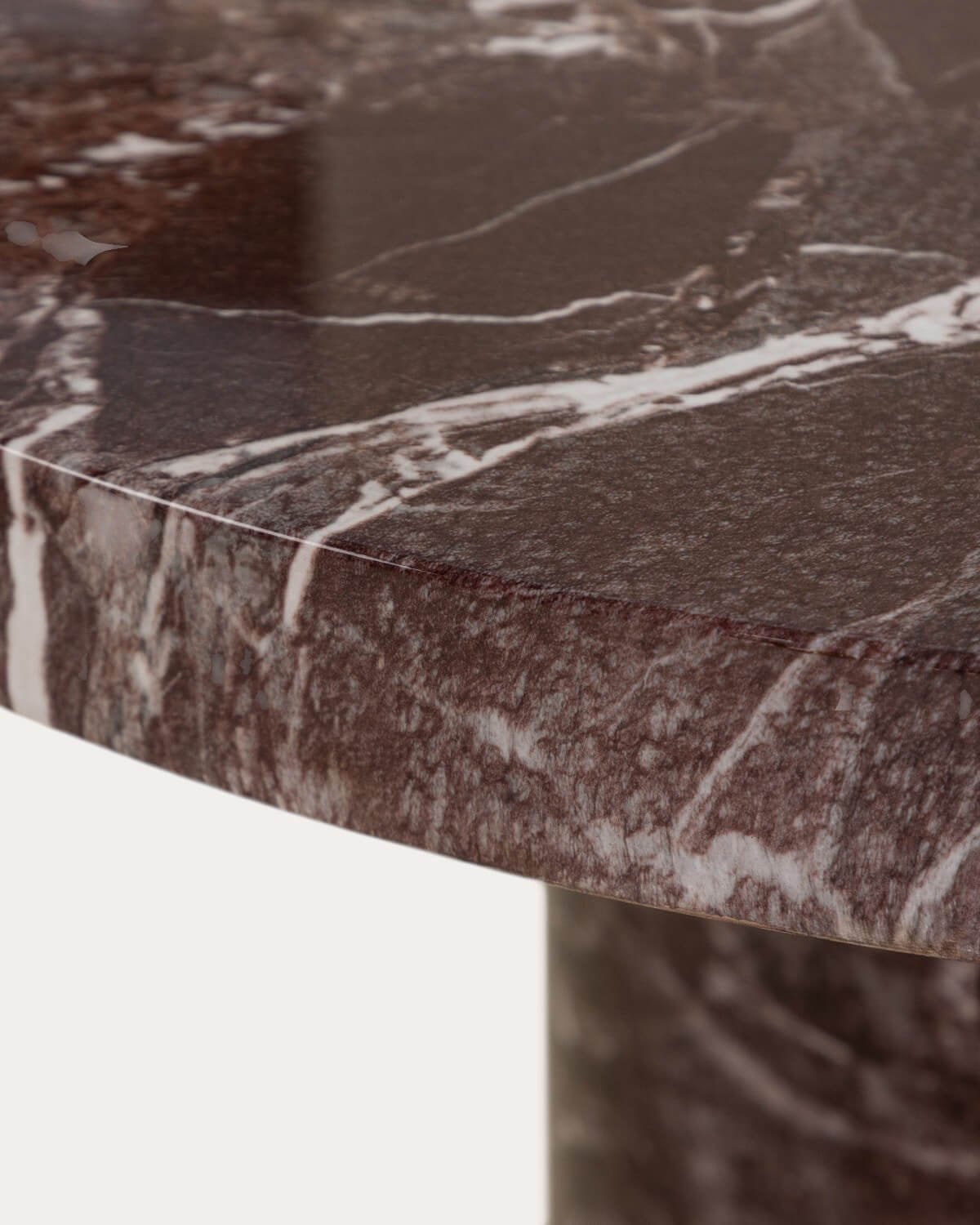 Table de Salle à Manger Ronde en Béton (Ø120 cm) Mathis, image de la gelerie 3