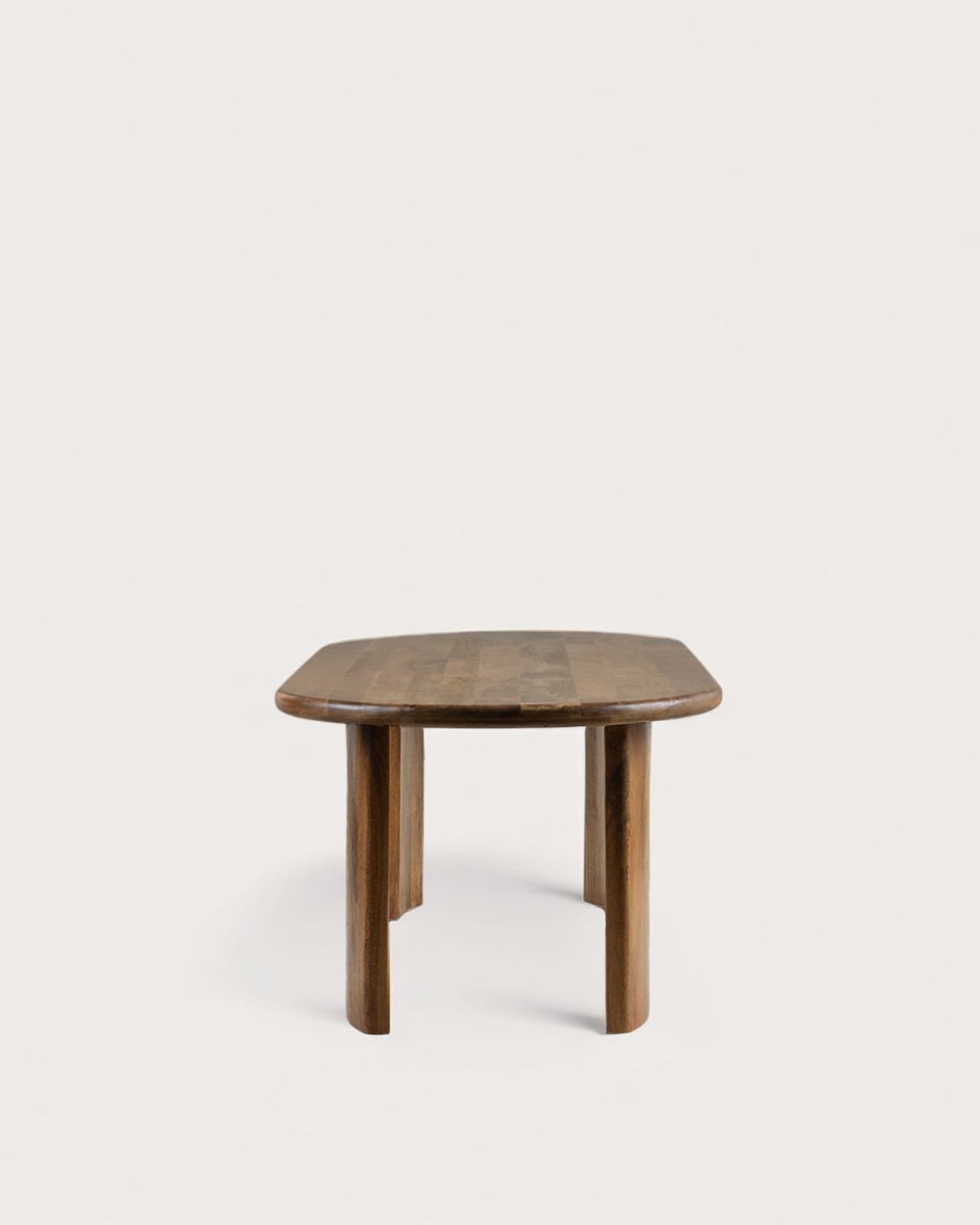 Table à Manger Ovale en Bois de Manguier (220x100 cm) Leno, image de la gelerie 4