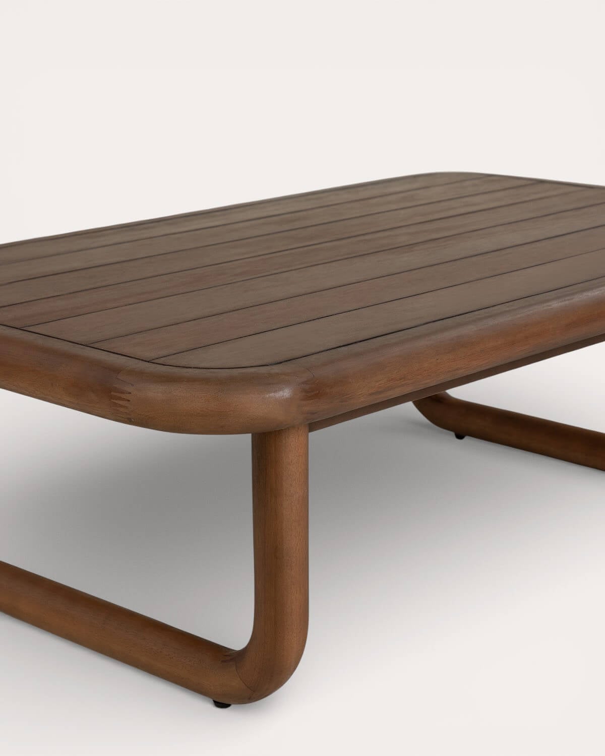 Table Basse d'Extérieur Rectangulaire en Bois d'Eucalyptus (110x65 cm) Edvard, image de la gelerie 4