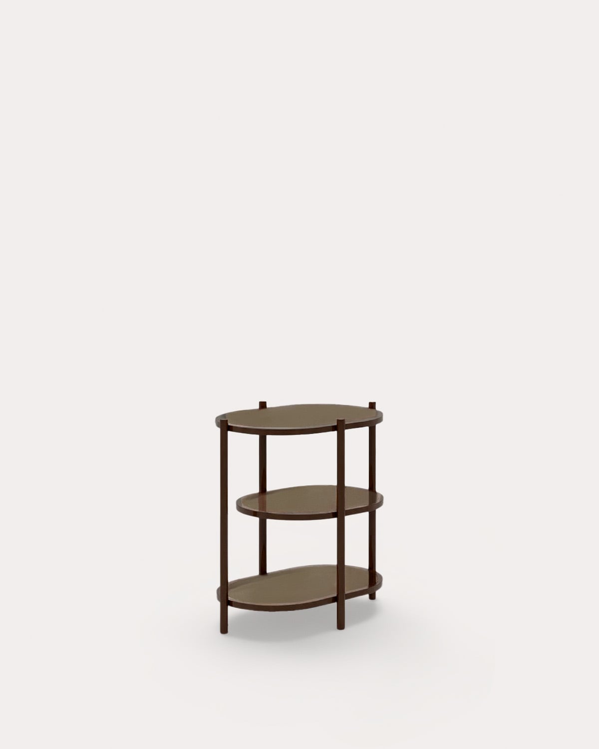 Table d'Appoint en Métal et Verre Trempé (50x50 cm) Yerry, image de la gelerie 1