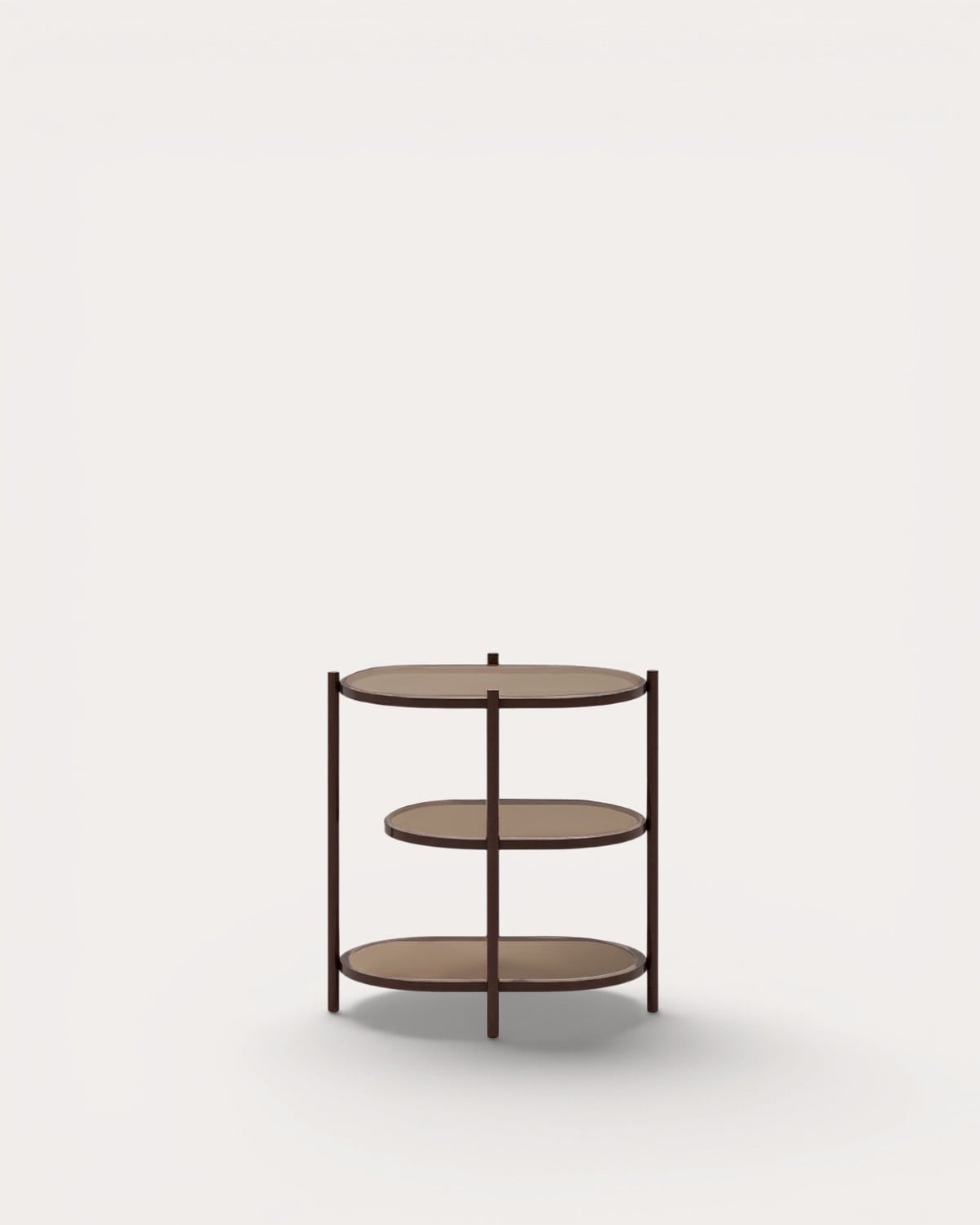 Table d'Appoint en Métal et Verre Trempé (50x50 cm) Yerry, image de la gelerie 5