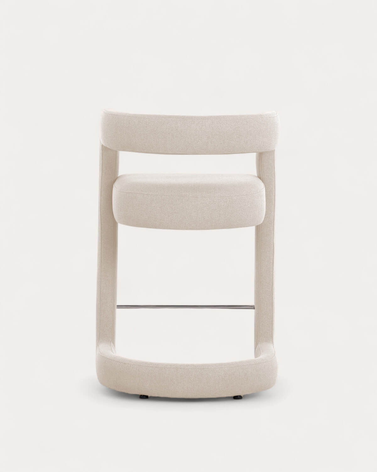 Tabouret de bar 65 cm en tissu Winsi, image de la gelerie 3