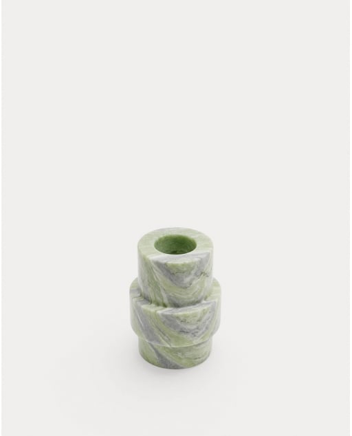 Bougeoir Rond en Marbre (Ø6 cm) Siomha