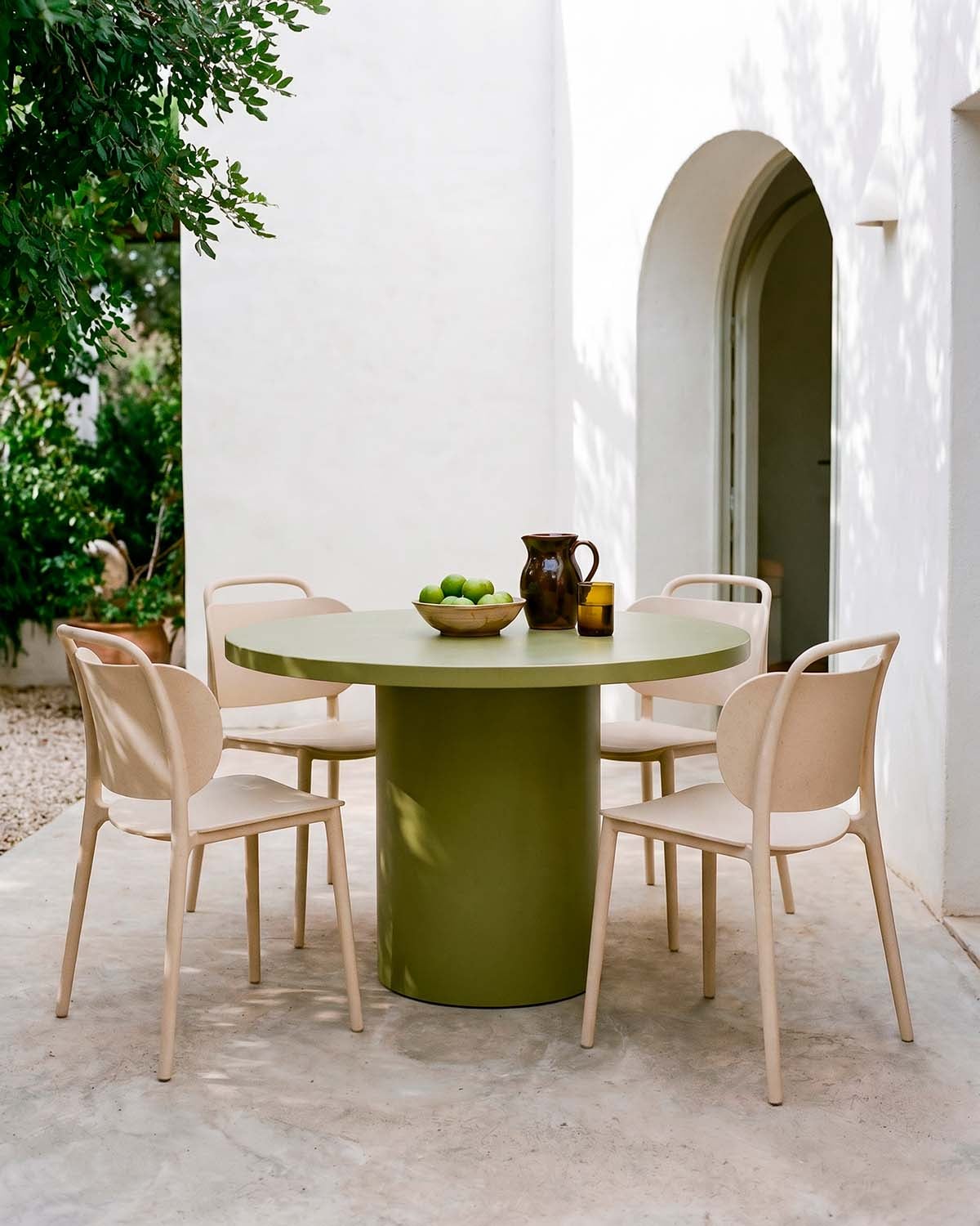 Pack 4 Chaises d'Extérieur en Polypropylène Kole, image de la gelerie 2