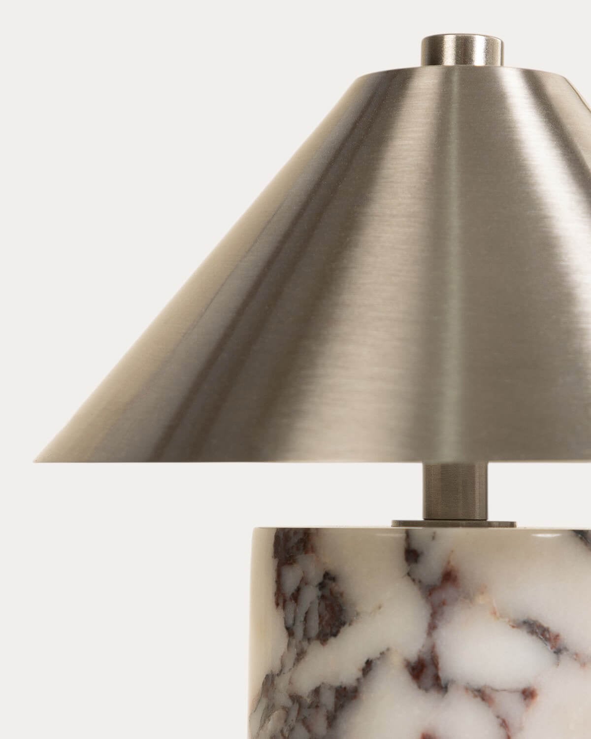 Lampe de Table LED sans fil en Marbre et Métal Obely, image de la gelerie 10