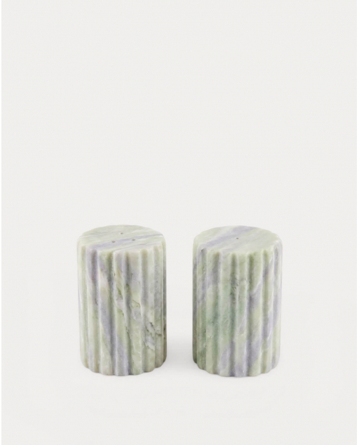 Set salière et poivrière en marbre Brawley