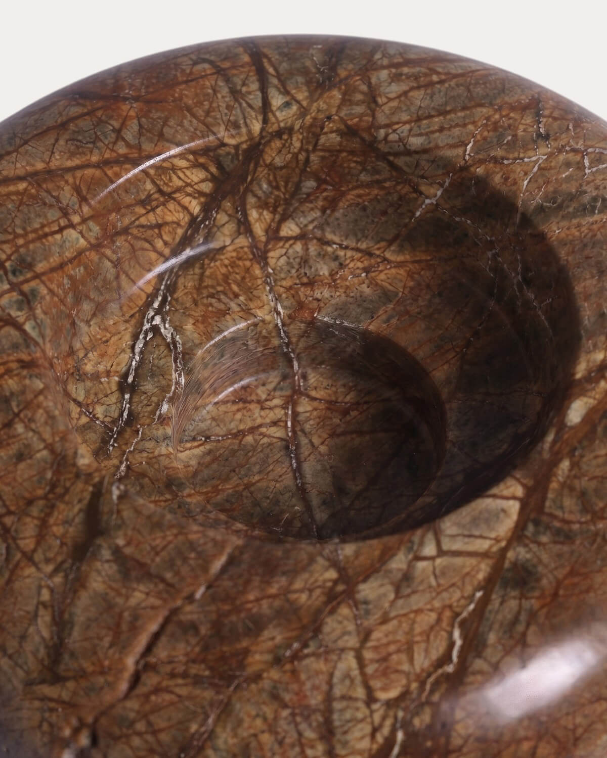 Bougeoir Rond en Marbre (Ø9 cm) Menera, image de la gelerie 4