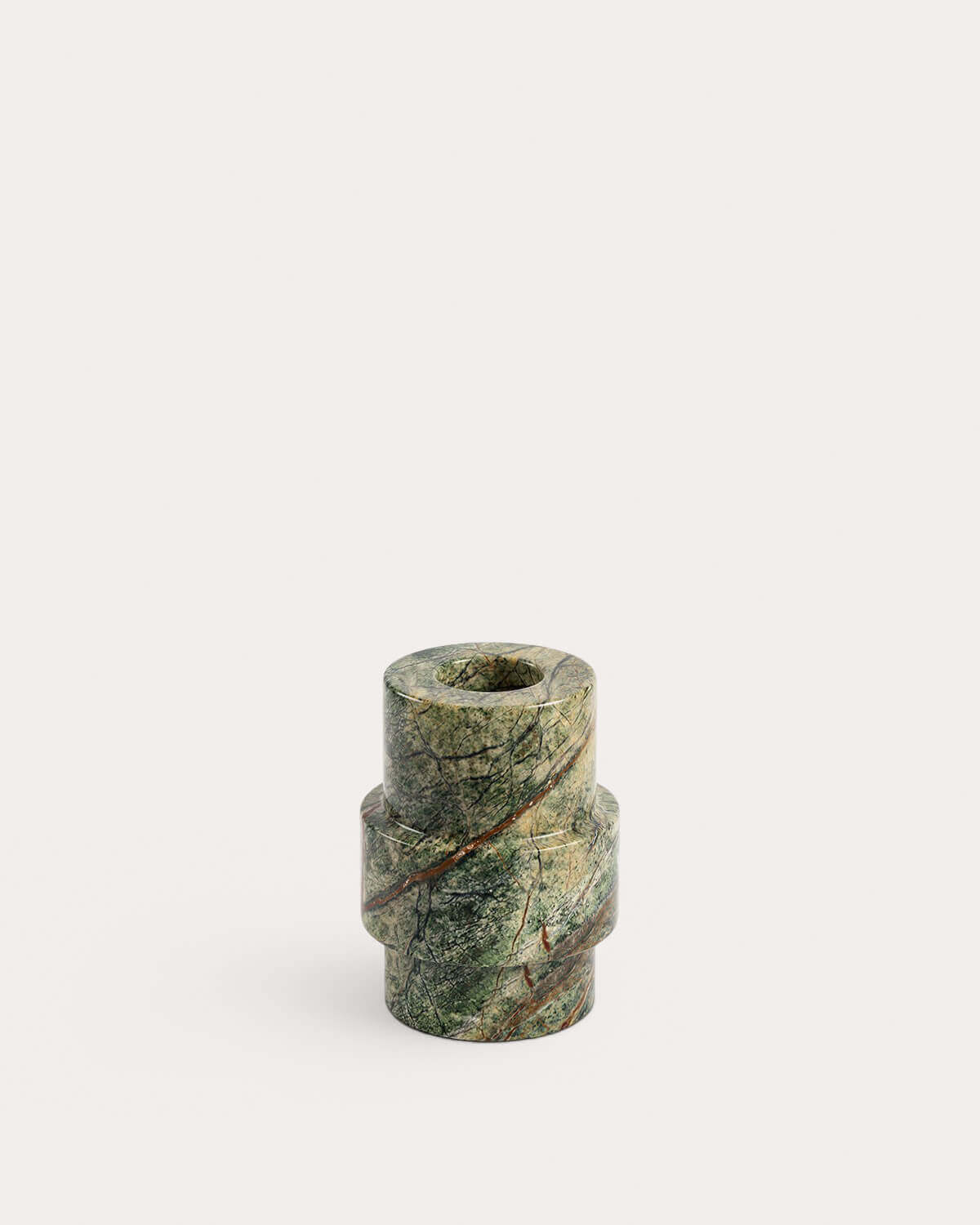 Bougeoir Rond en Marbre (Ø6 cm) Siomha, image de la gelerie 1