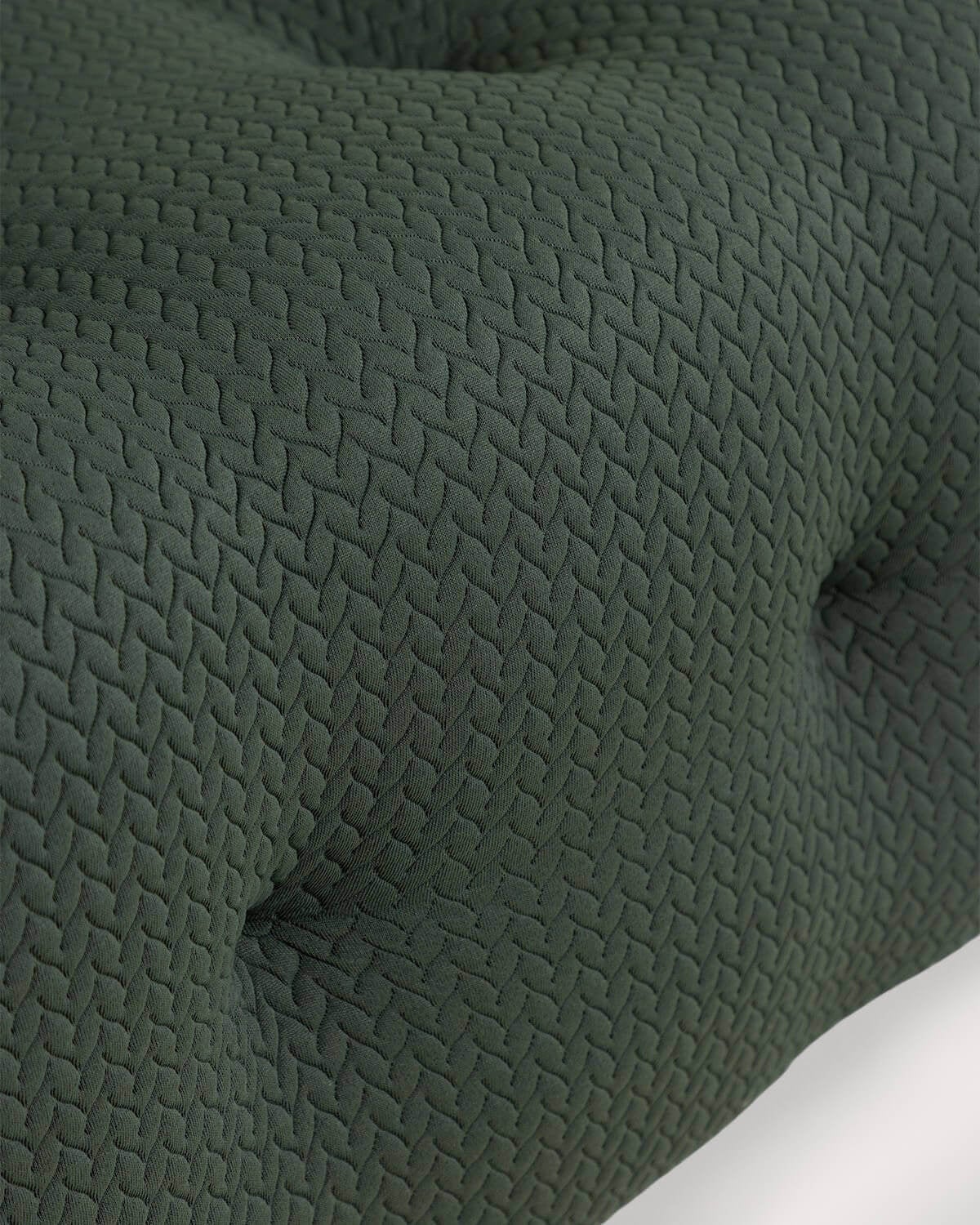 Canapé Modulaire 3 Pièces sous Vide avec Module Central et Pouf en Tissu Nahual, image de la gelerie 5