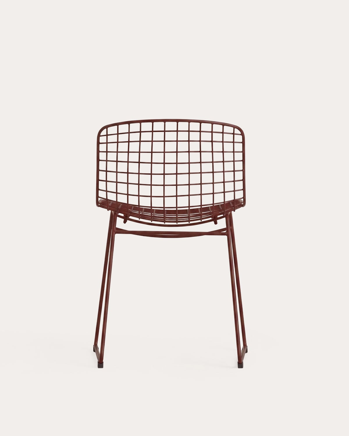 Chaise de Salle à Manger en Métal Aras à Dossier bas , image de la gelerie 3