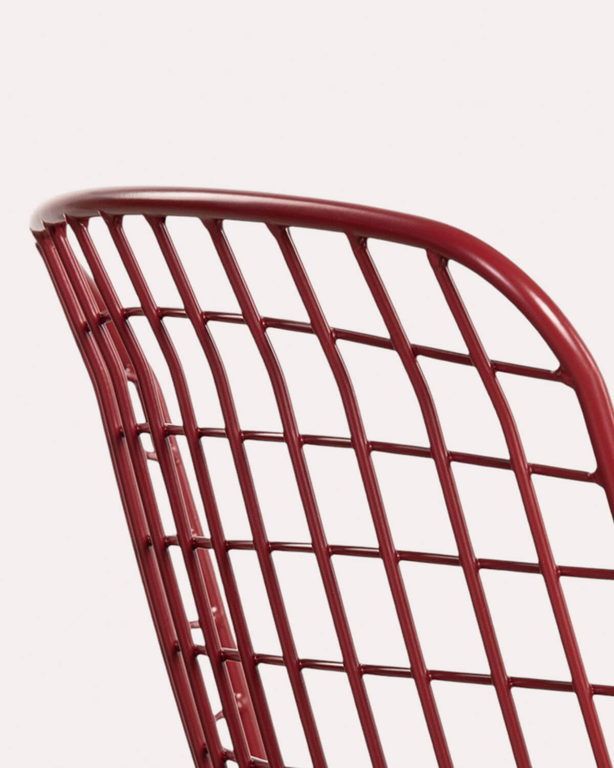 Pack 4 Chaises de Salle à Manger en Métal Dossier Bas Aras , image de la gelerie 4