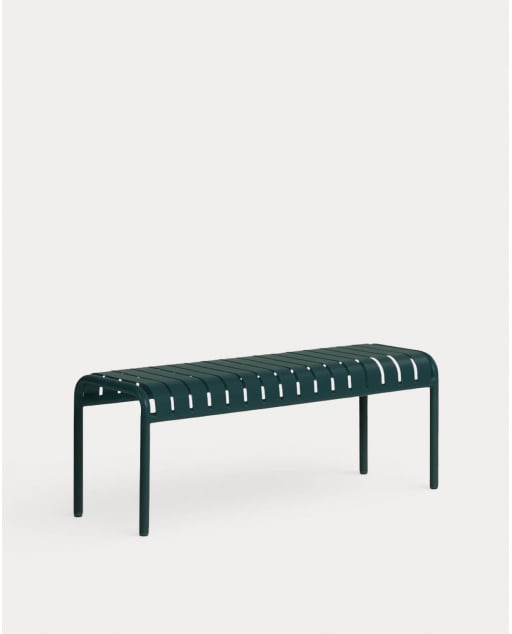 Banc de Jardin en Métal Tavo - Vert Grove