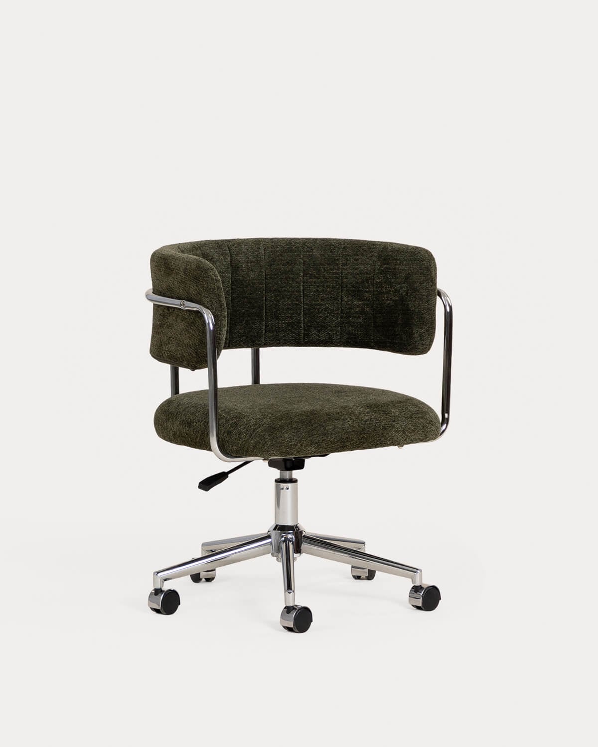 Chaise de Bureau Réglable en Métal et Tissu Petra, image de la gelerie 1
