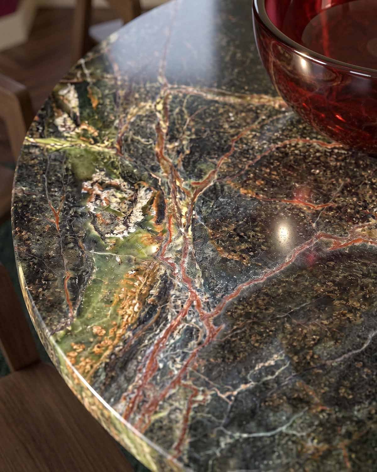 Table de Salle à MangerRonde (Ø130 cm) Revna, image de la gelerie 3