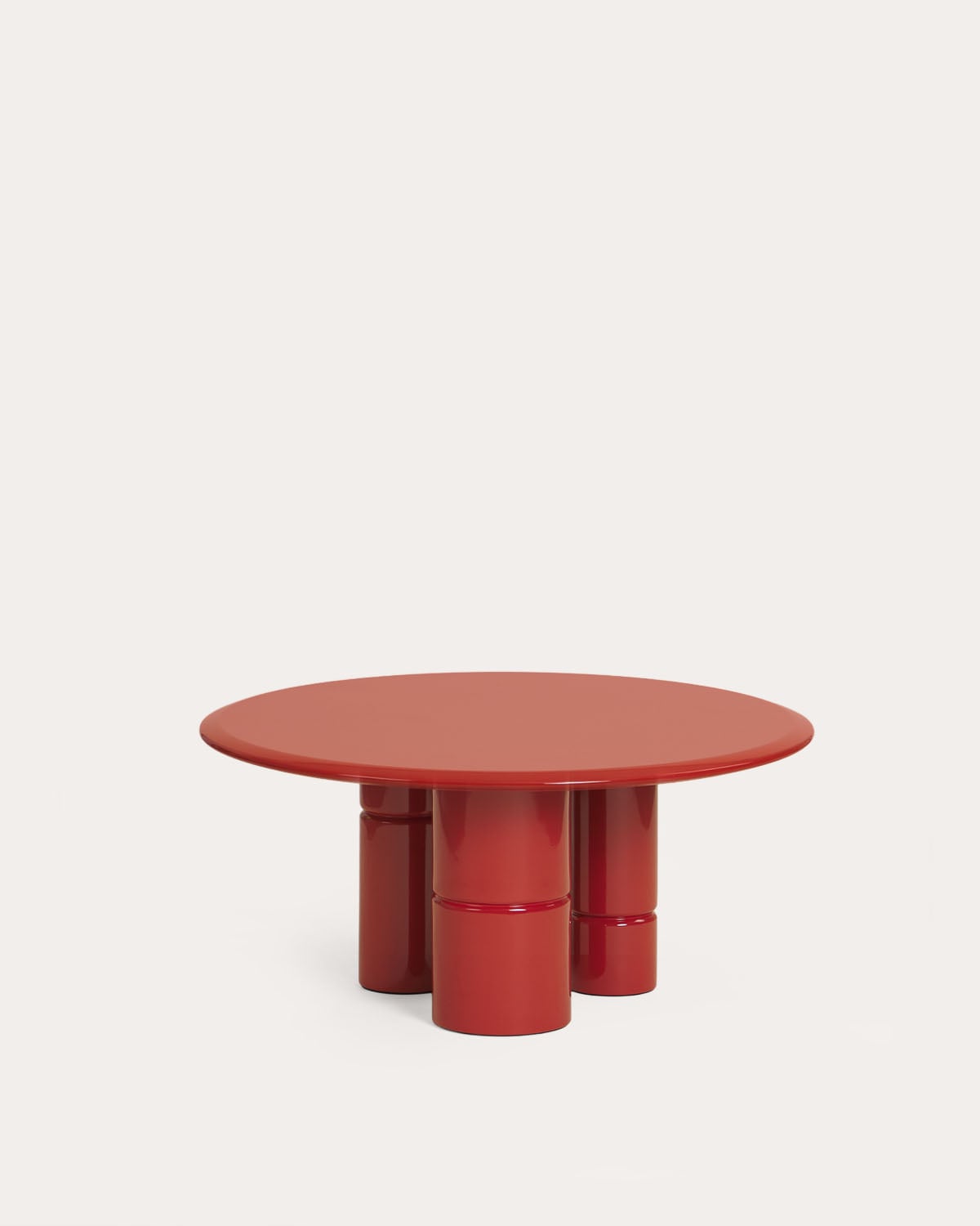 Table Basse Ronde en Bois (Ø80 cm) Nonila, image de la gelerie 4