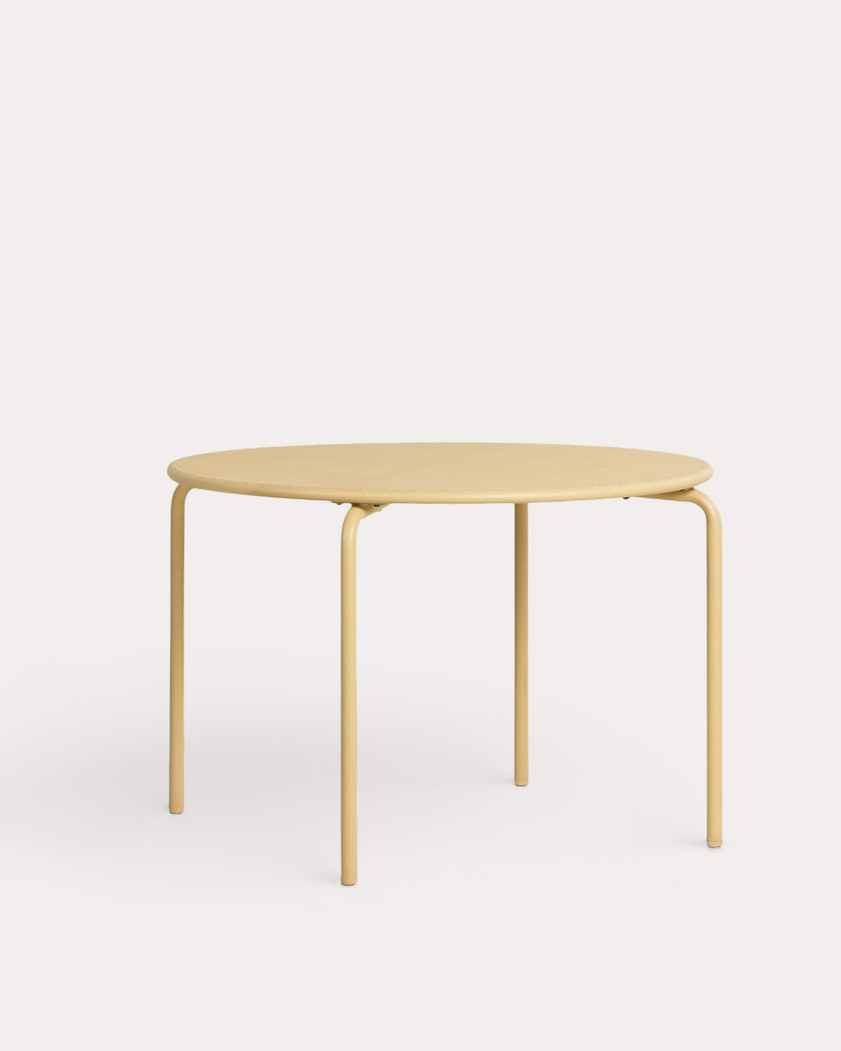 Table Ronde d'Extérieur en Métal (Ø110 cm) Dorothea, image de la gelerie 1