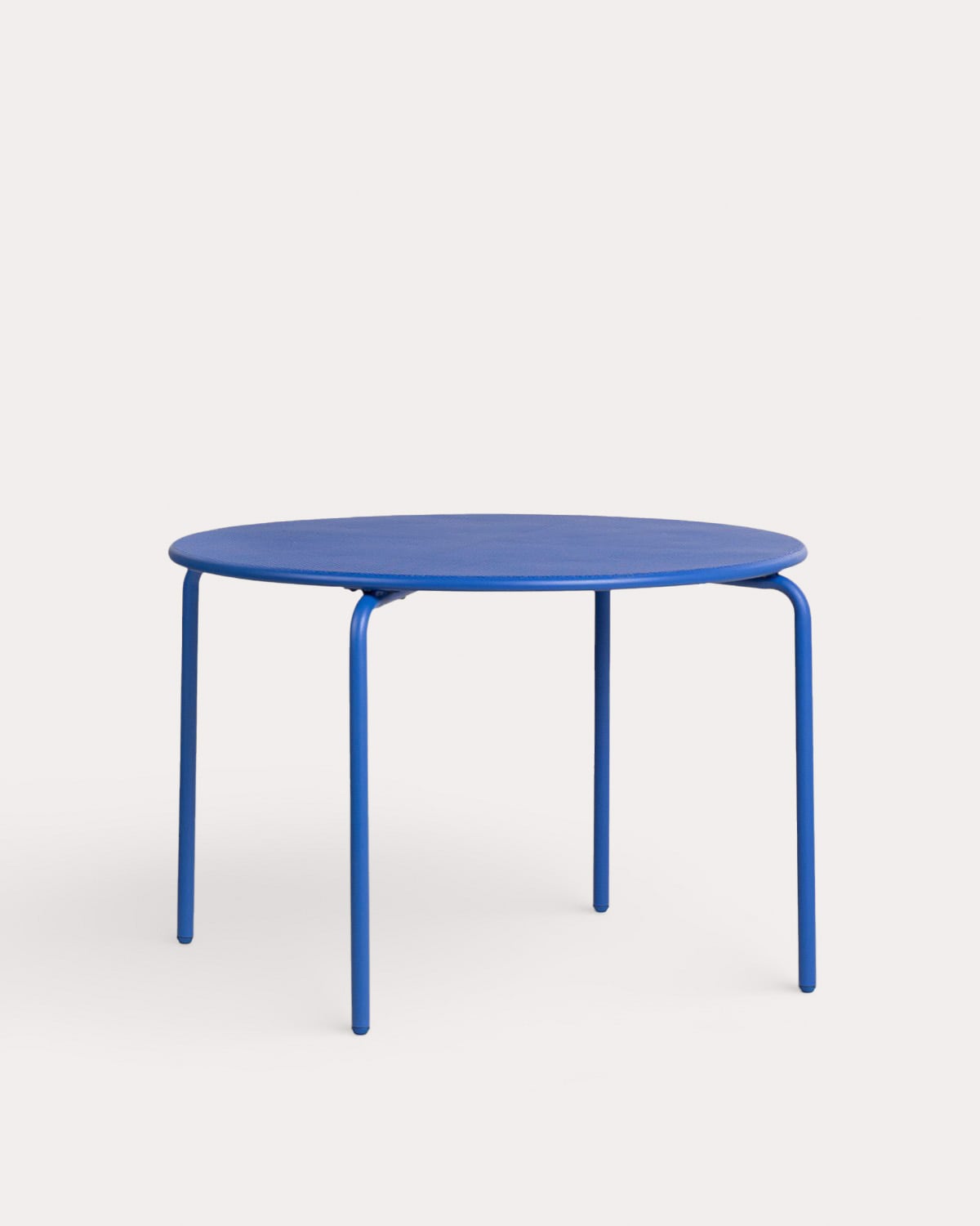 Table d'extérieur ronde Ø110 cm en métal Dorothea, image de la gelerie 1