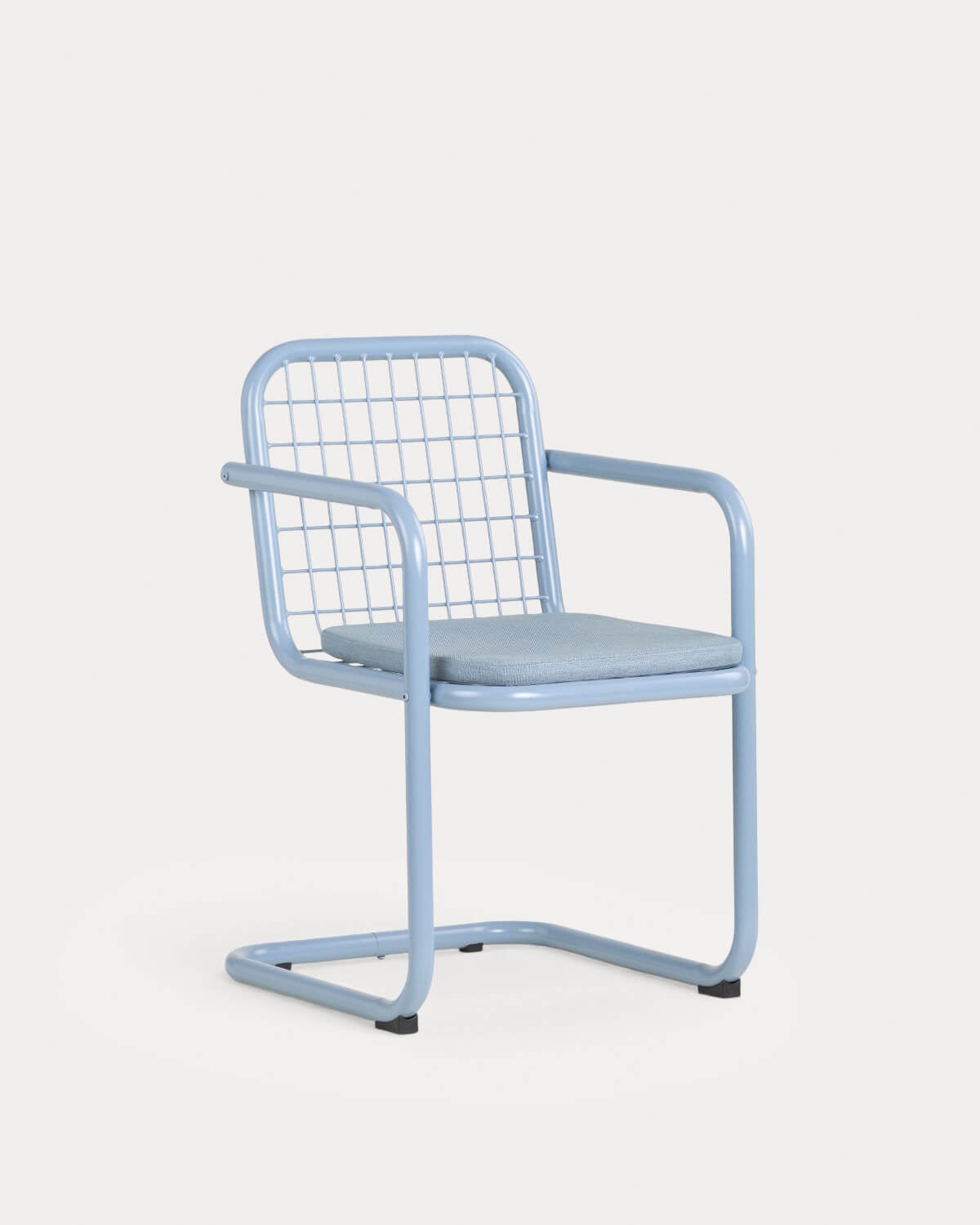 Set Table Carrée (78x78 cm) Mijail et 4 Fauteuils d'Extérieur en Métal Biaritz, image de la gelerie 4