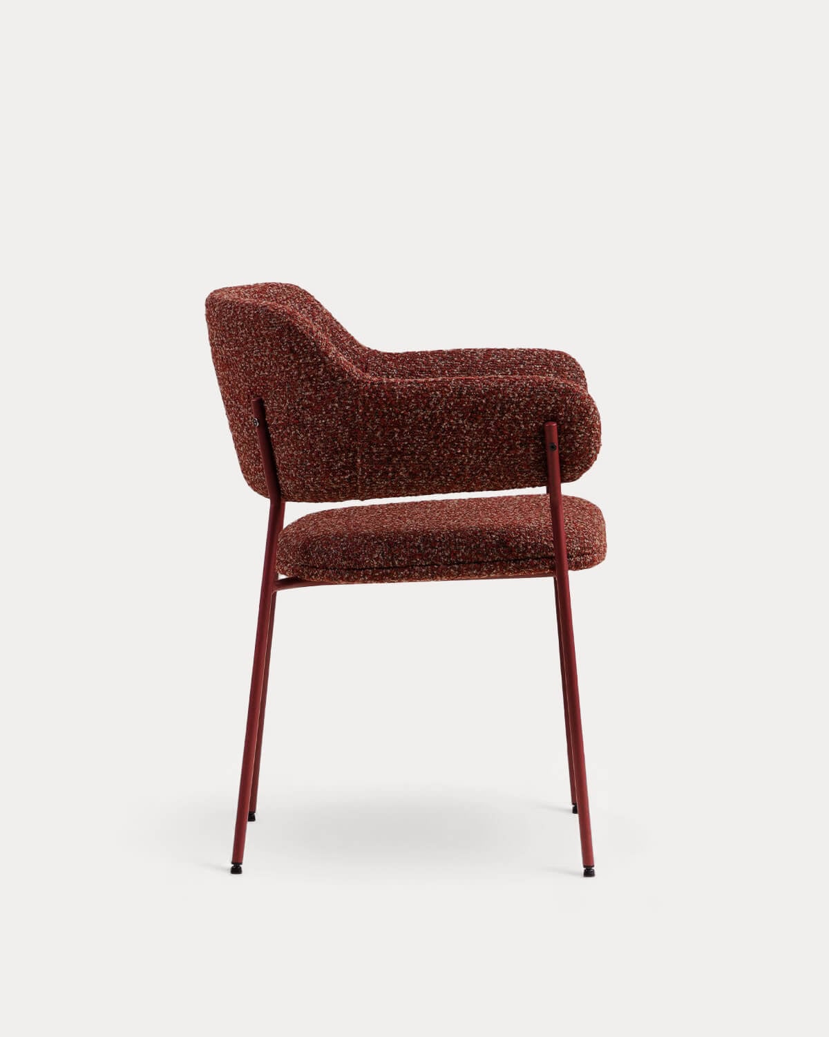 Pack 2 Chaises de Salle à Manger avec Accoudoirs en Tissu et Métal Stana, image de la gelerie 4