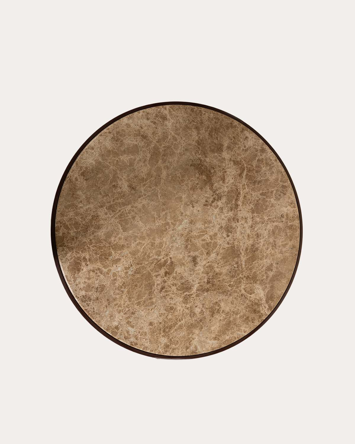 Table basse ronde Ø80 cm en marbre Catrina, image de la gelerie 2