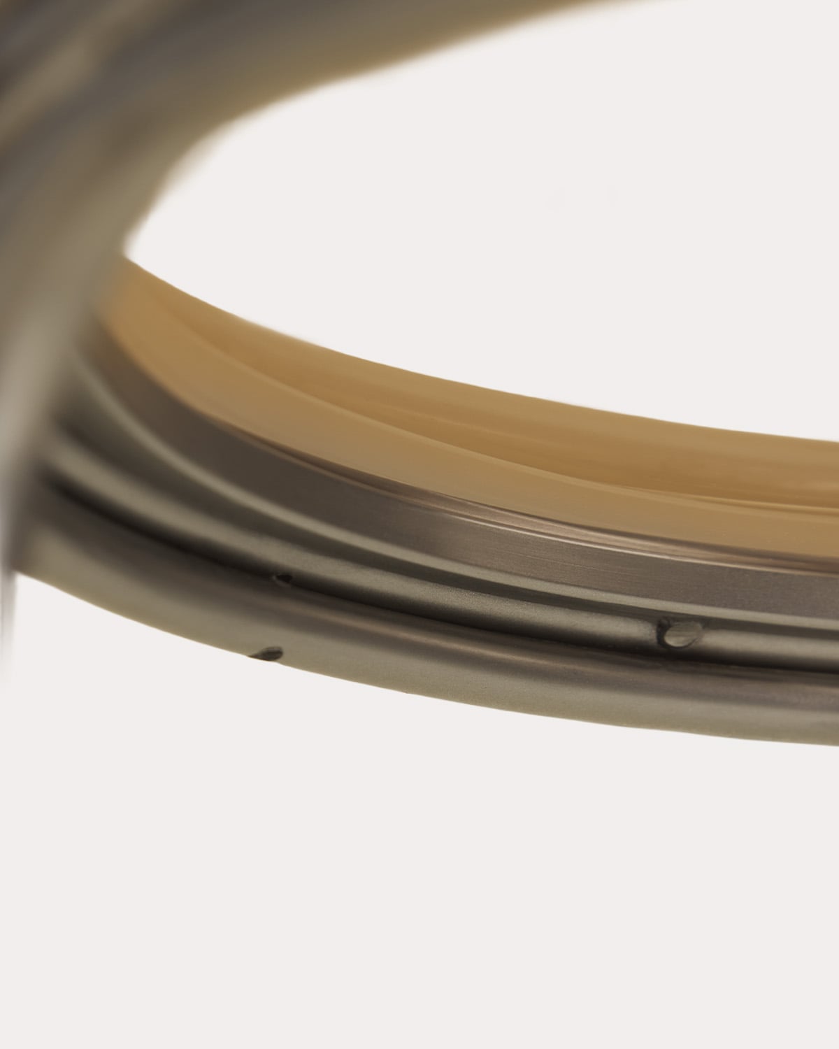 Table d'Appoint Ronde en Métal et Verre Trempé (Ø40 cm) Massia, image de la gelerie 6