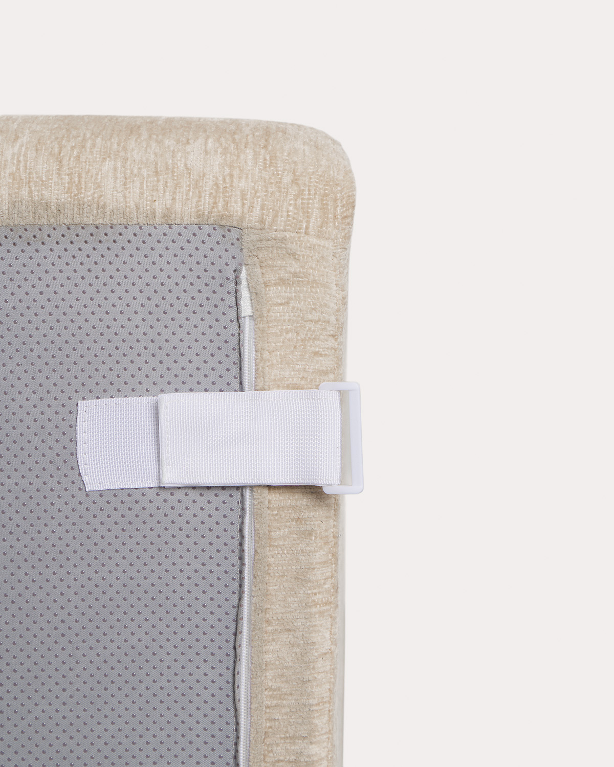 Canapé d'Angle Modulaire Emballé sous Vide avec Pouf en Tissu Rhys, image de la gelerie 6