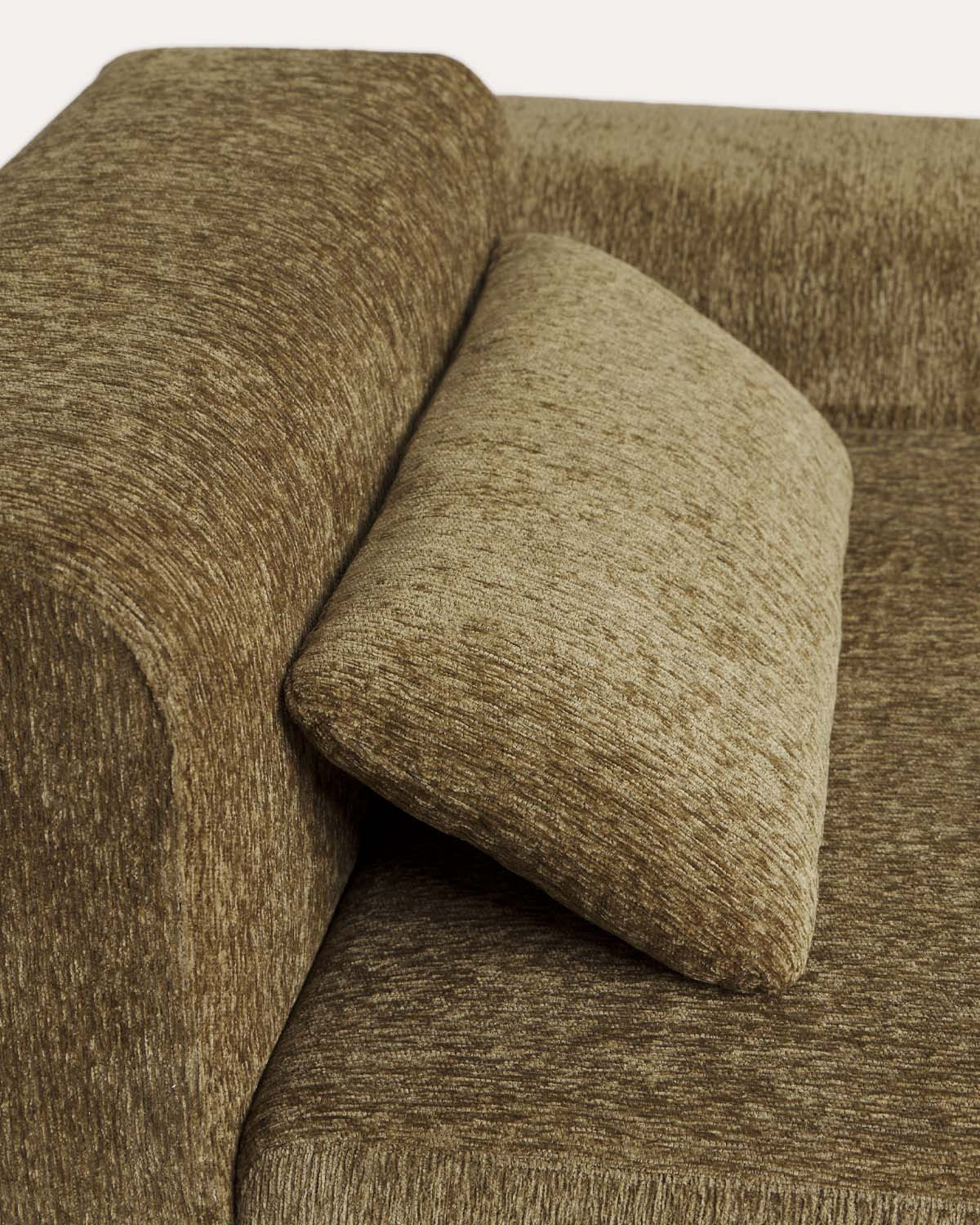 Module d'Angle de Canapé Modulaire 2 Pièces sous Vide en Tissu Rhys, image de la gelerie 7