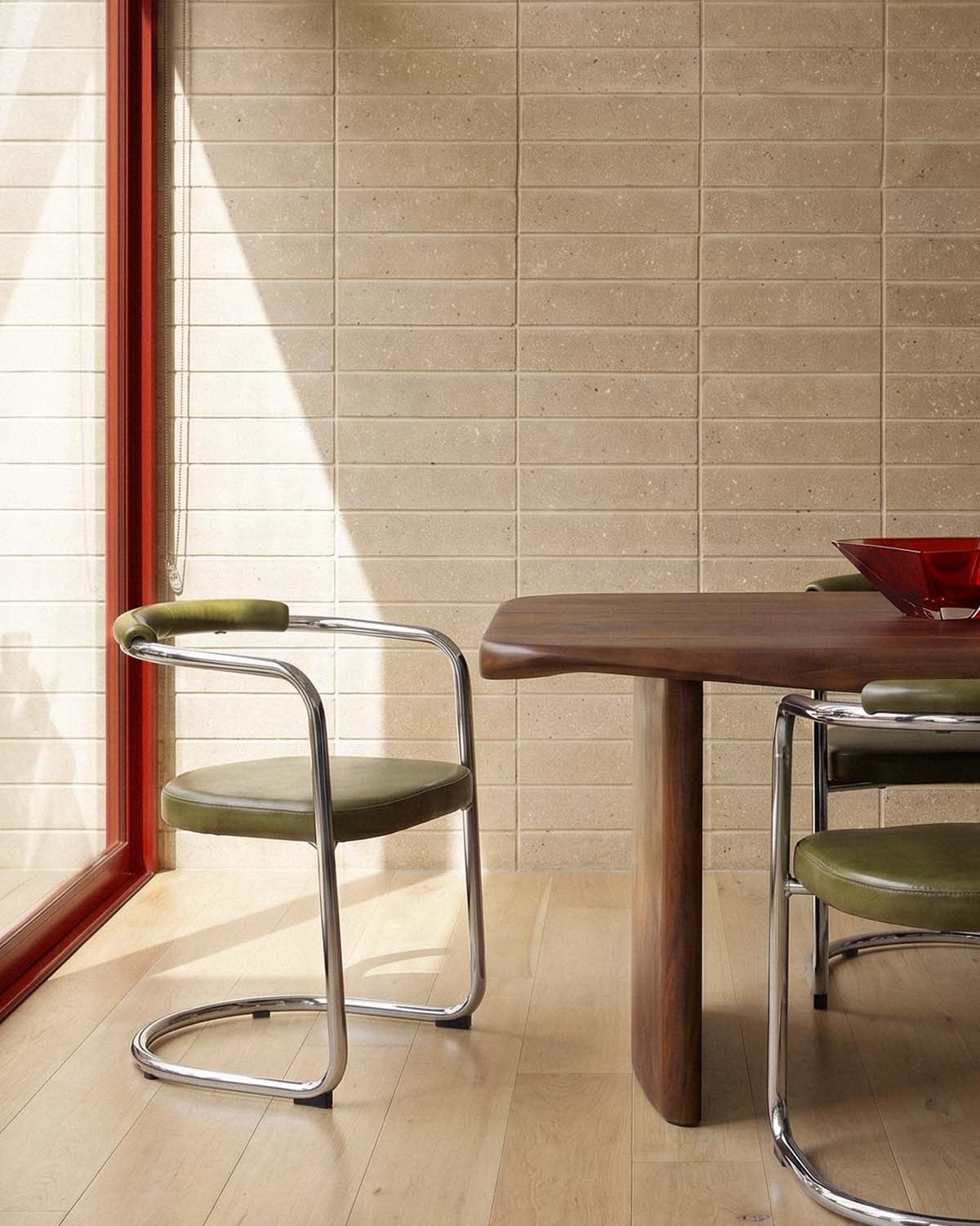 Chaise de Salle à Manger en Métal Aryo, image de la gelerie 2