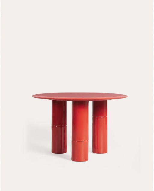 Table de Salle à Manger Ronde en Bois (Ø120 cm) Nonila